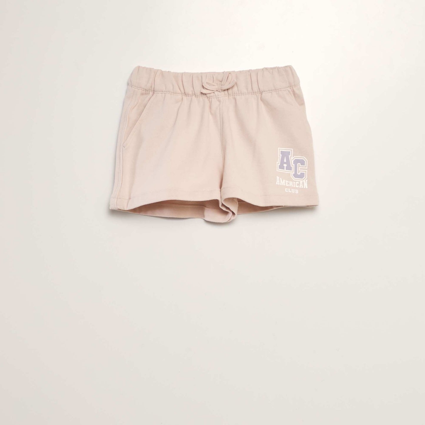 Short en molleton fin ROSE