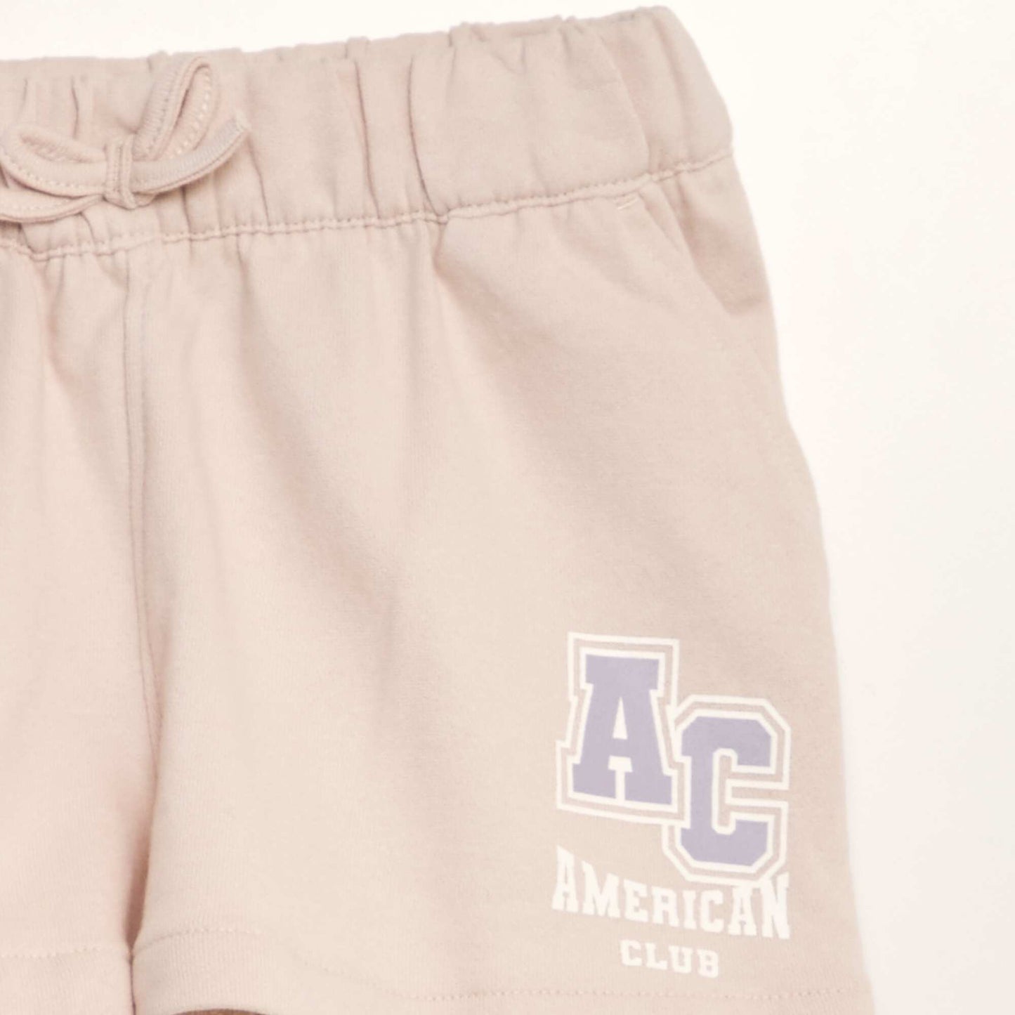 Short en molleton fin ROSE
