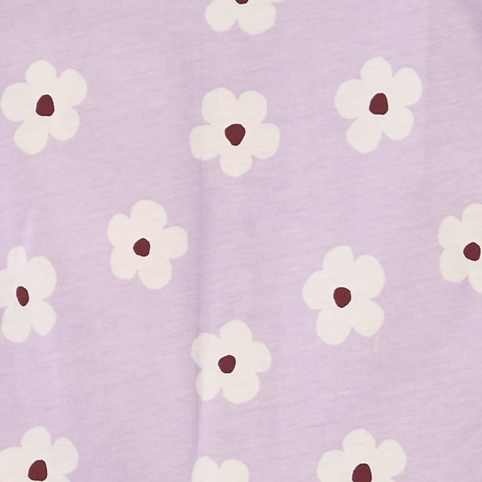 T-shirt en coton imprimé VIOLET