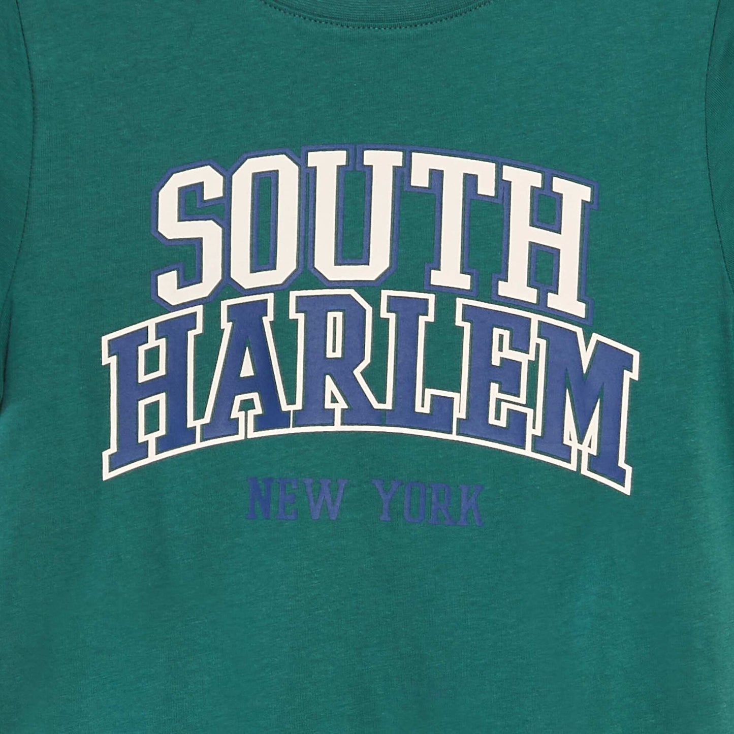 T-shirt en jersey imprimé VERT