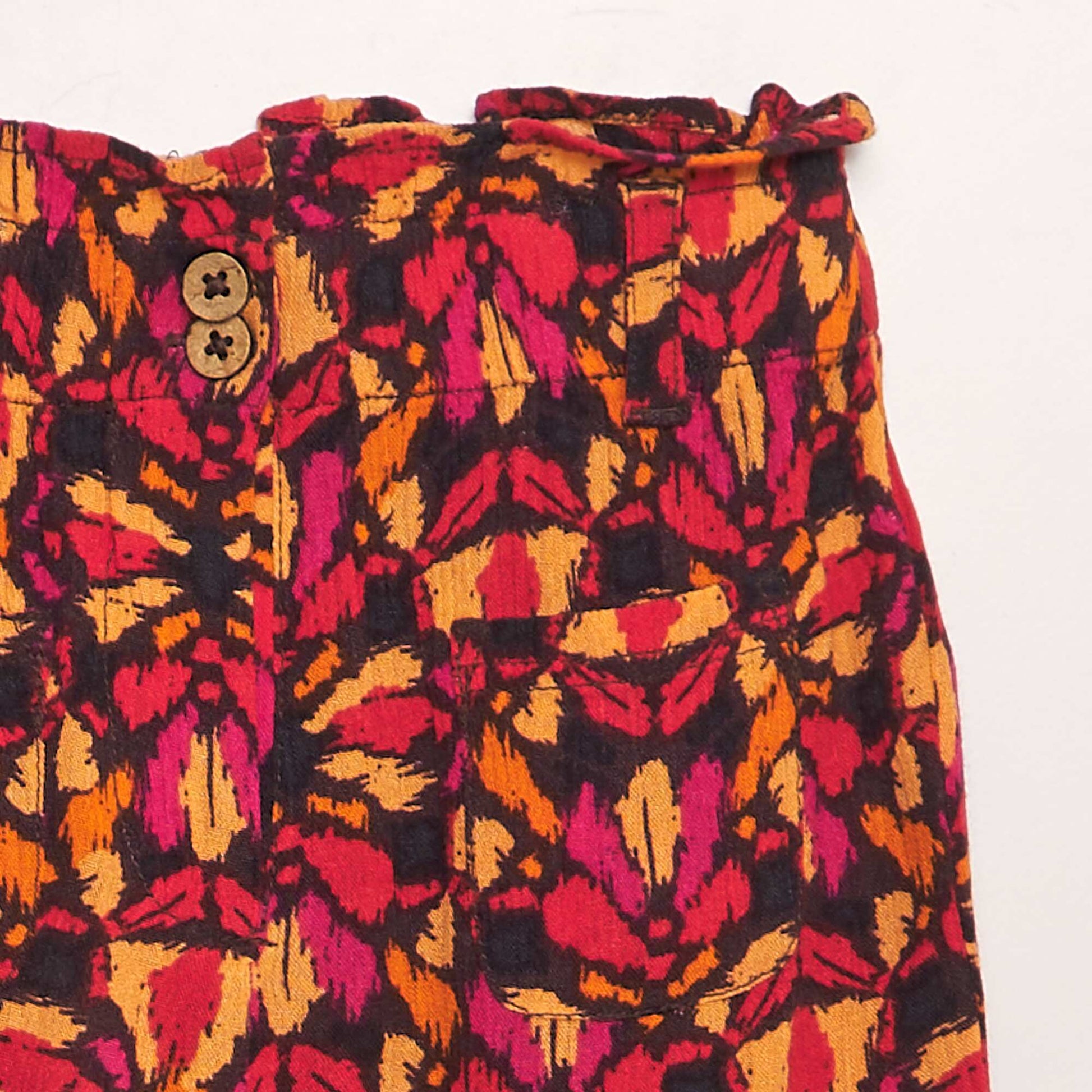 Short en maille crêpe MULTICOLORE
