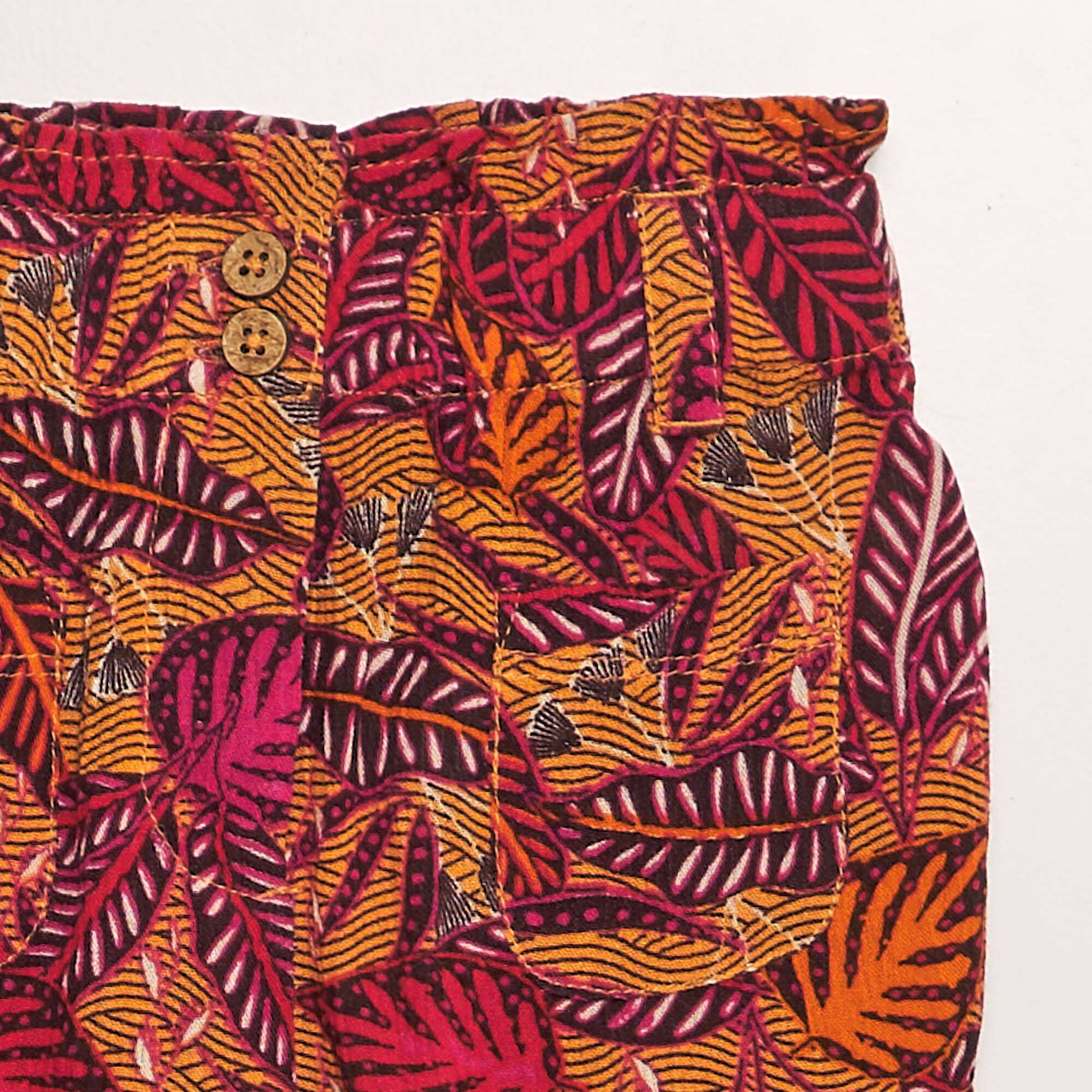 Short en maille crêpe MULTICOLORE