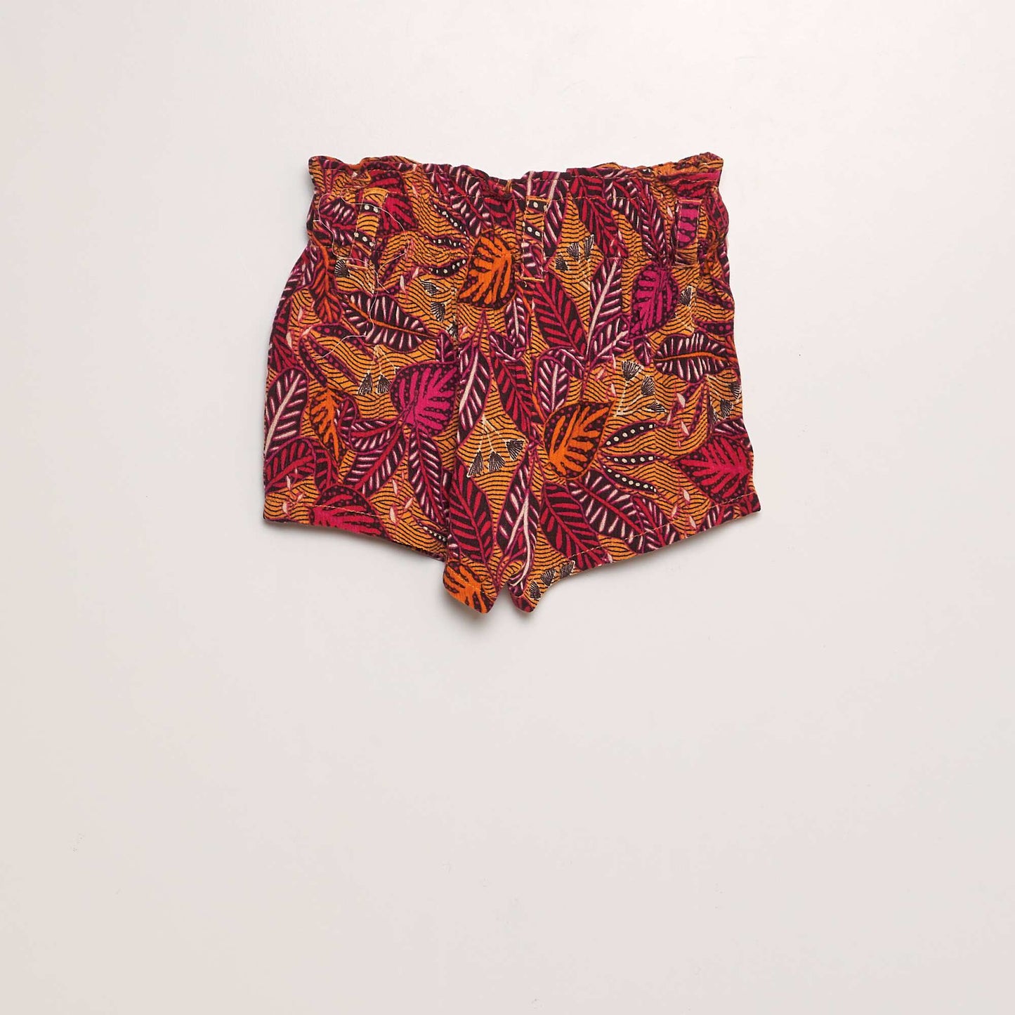 Short en maille crêpe MULTICOLORE