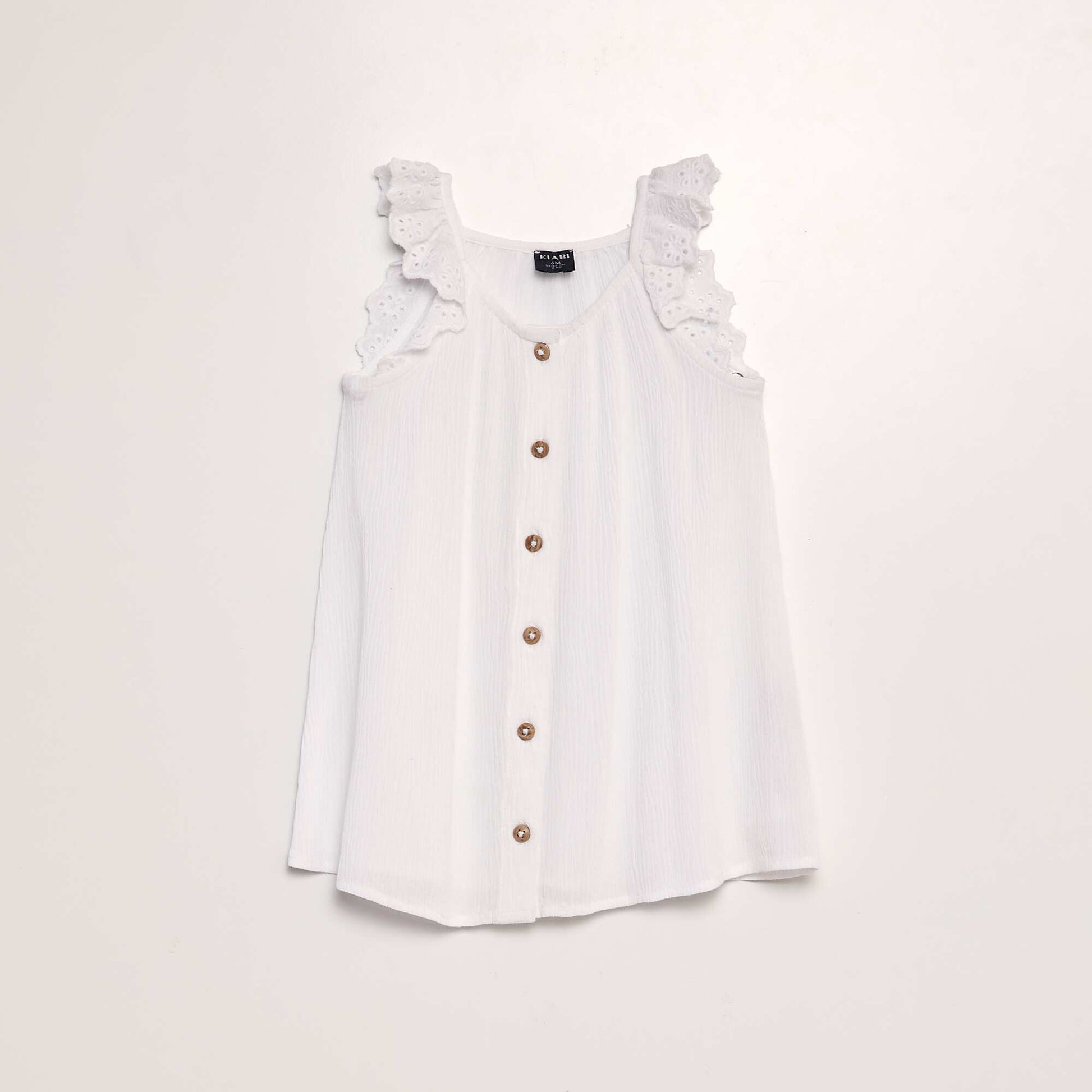Robe en maille crêpe BLANC