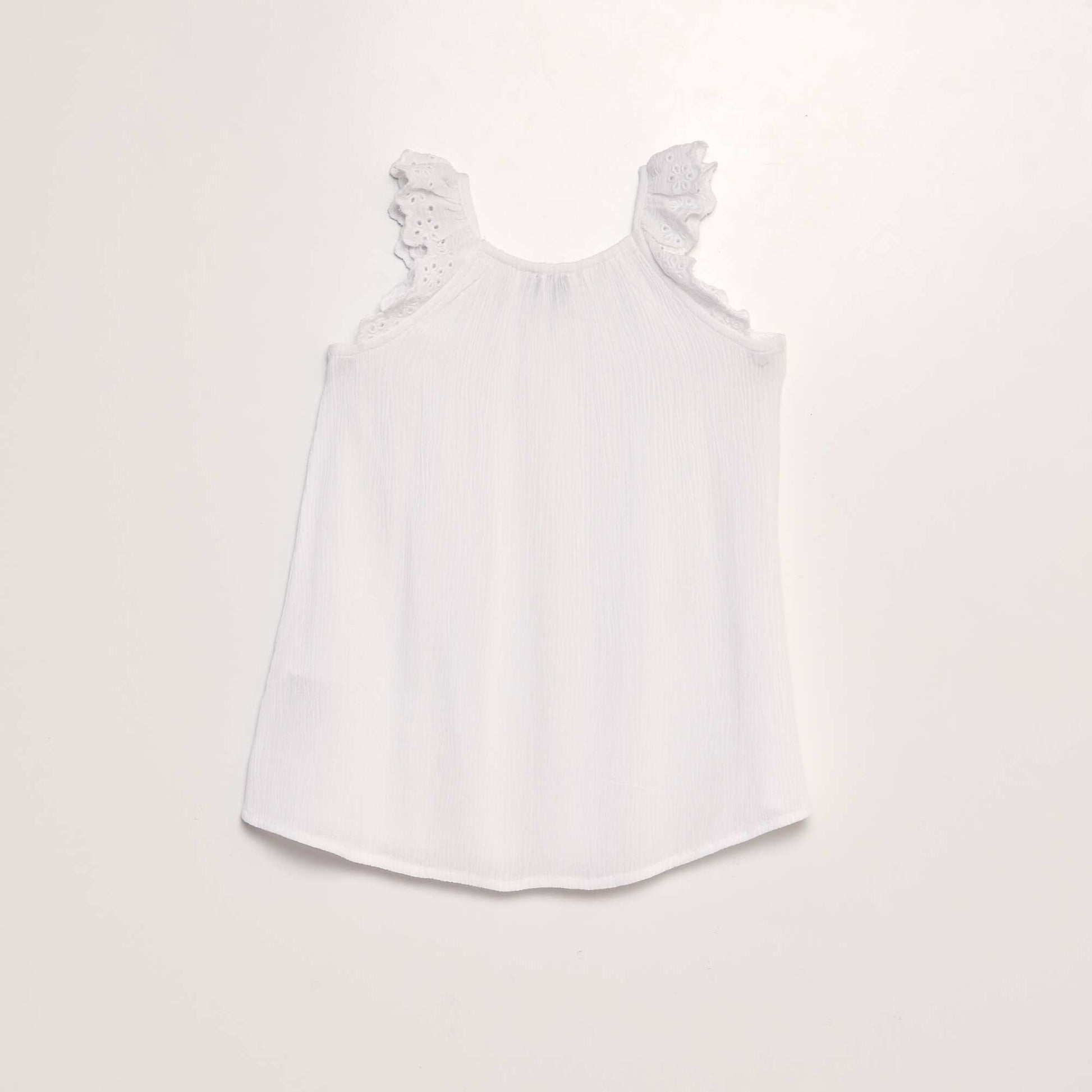 Robe en maille crêpe BLANC