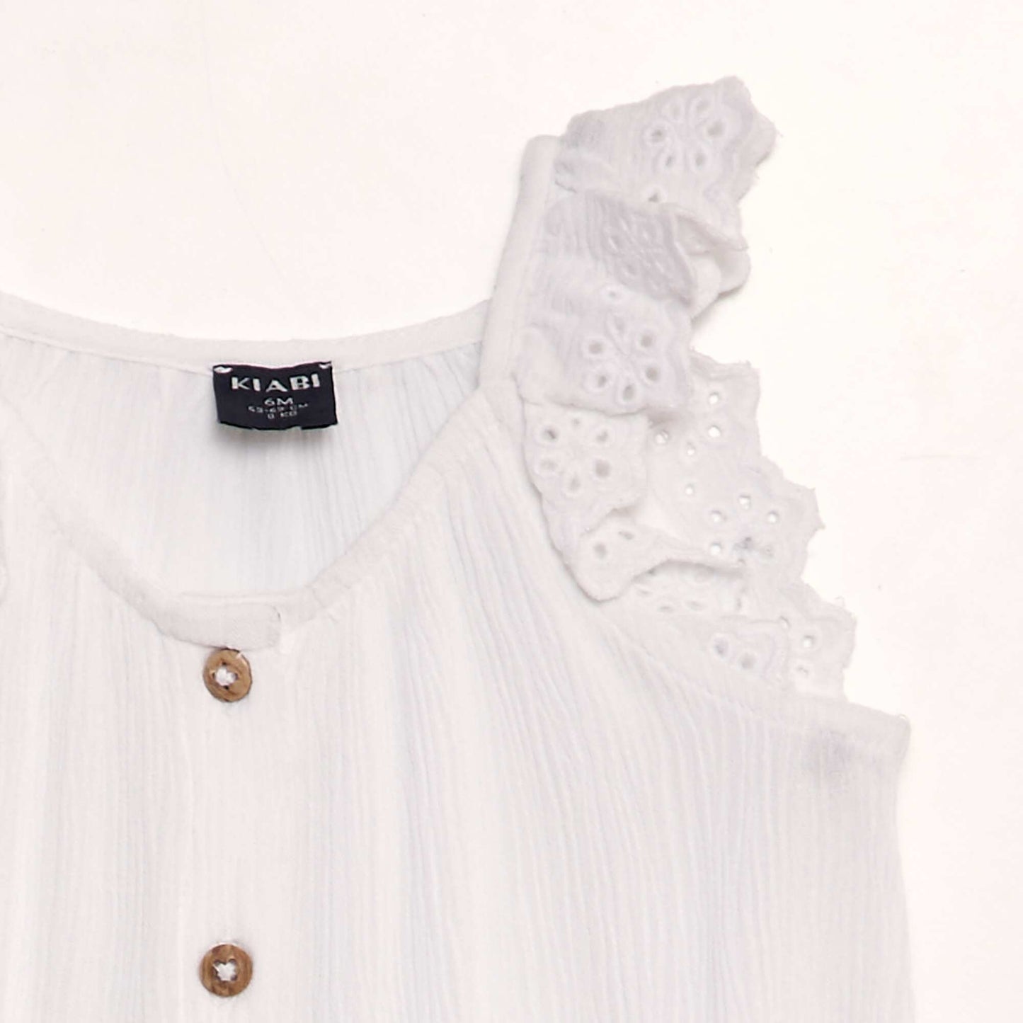 Robe en maille crêpe BLANC