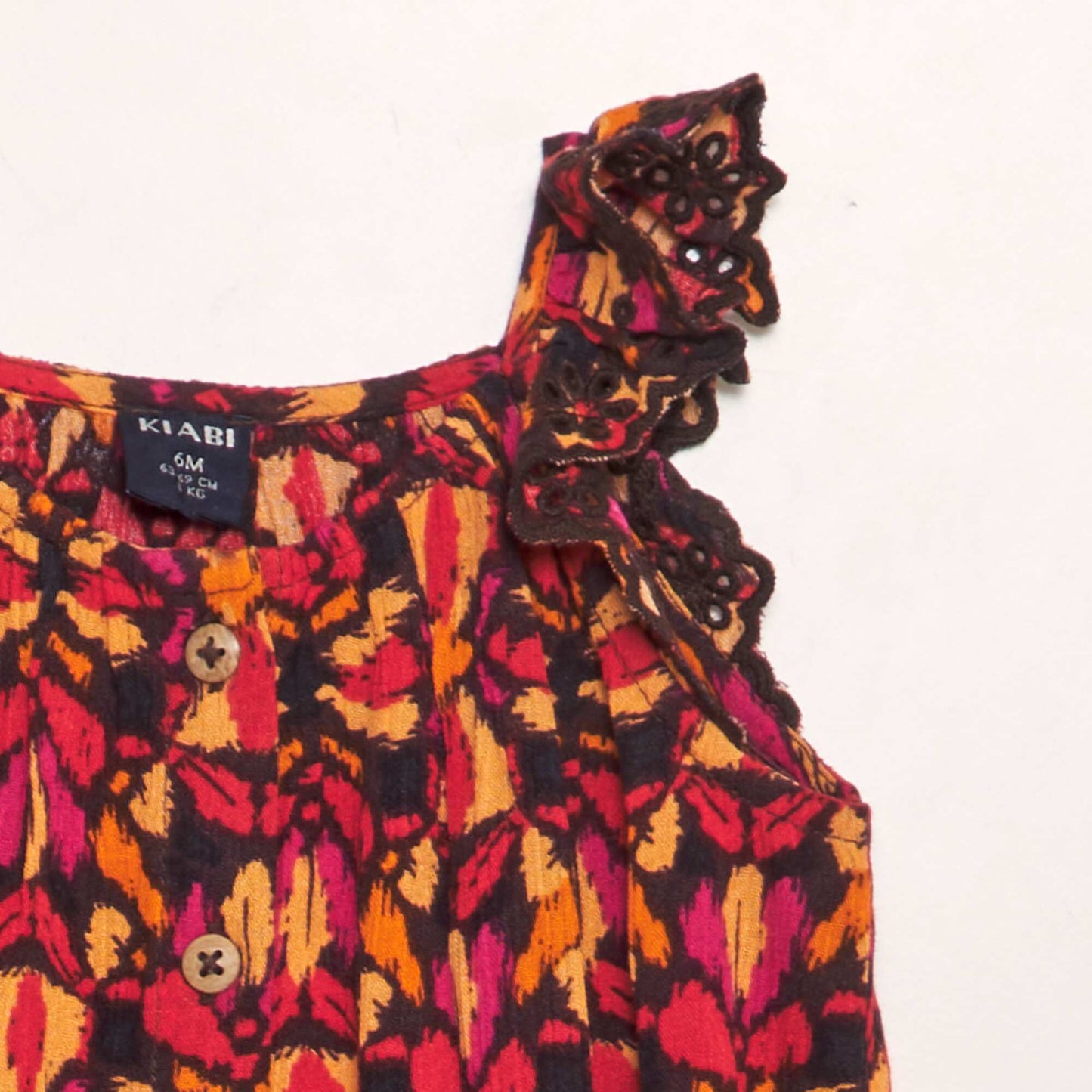 Robe en maille crêpe MULTICOLORE