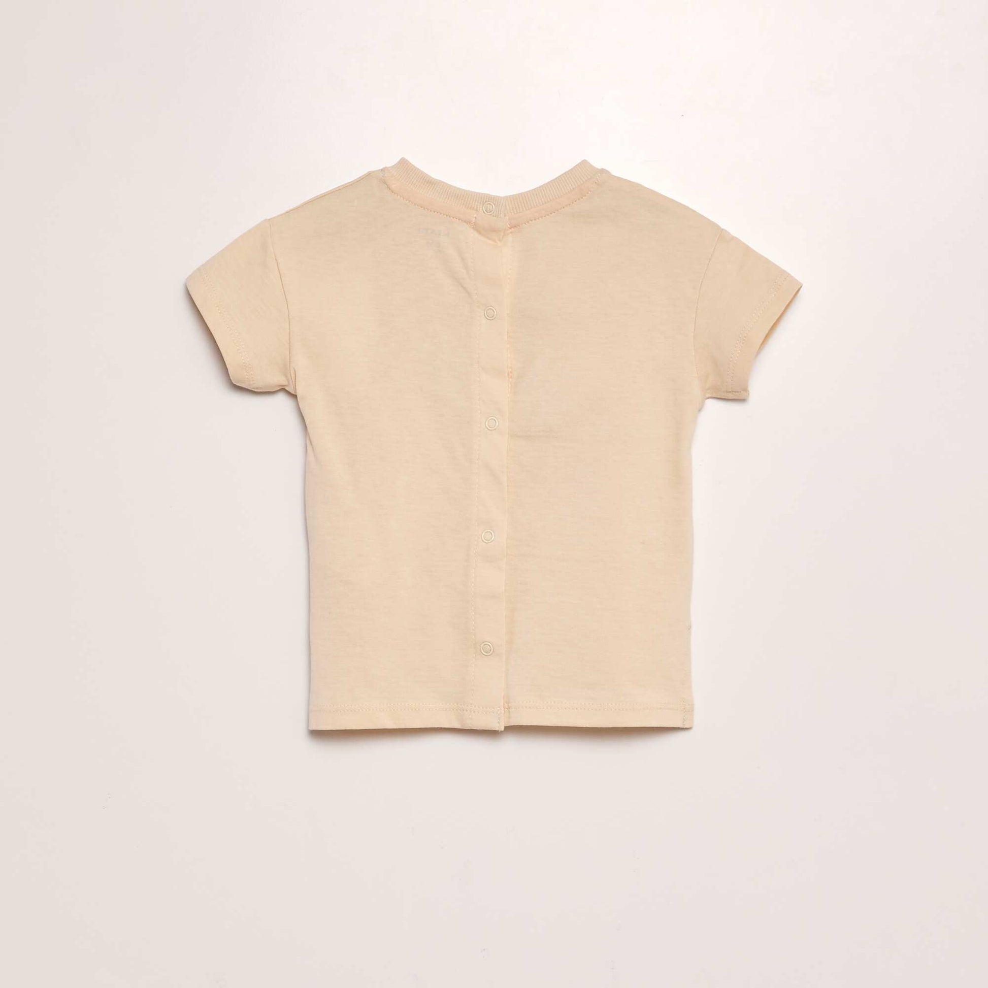 T-shirt à imprimé BEIGE