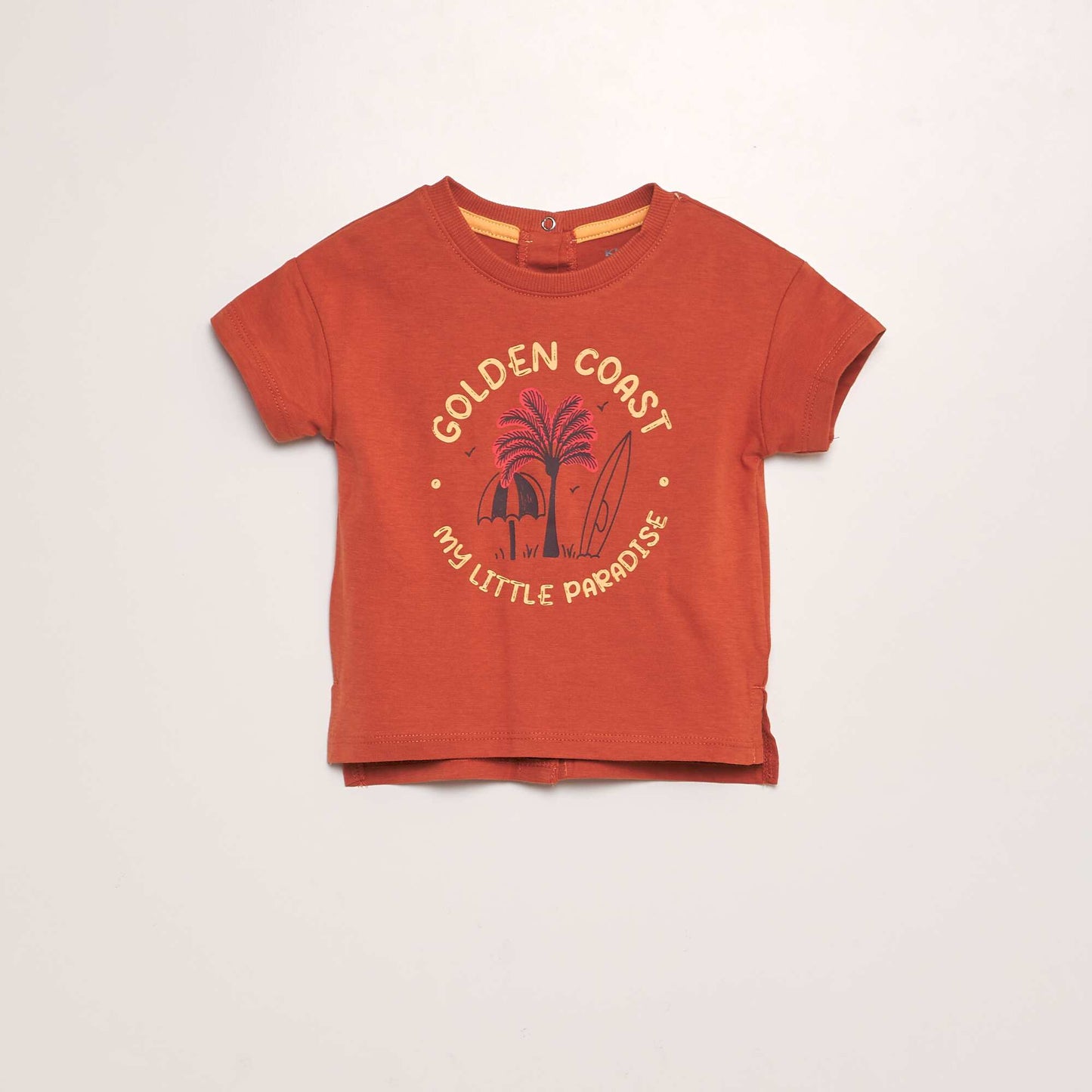 T-shirt à imprimé ROUGE