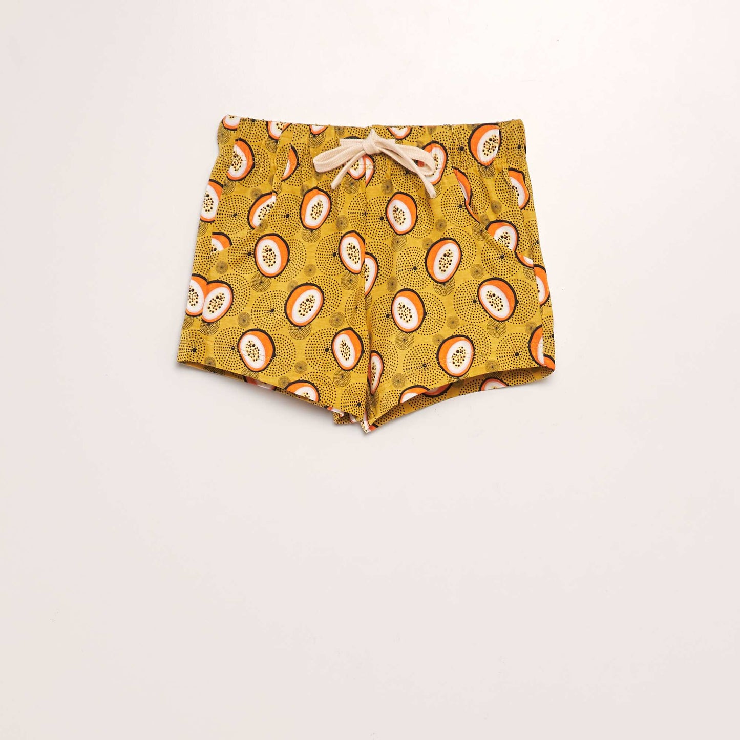 Short en jersey JAUNE