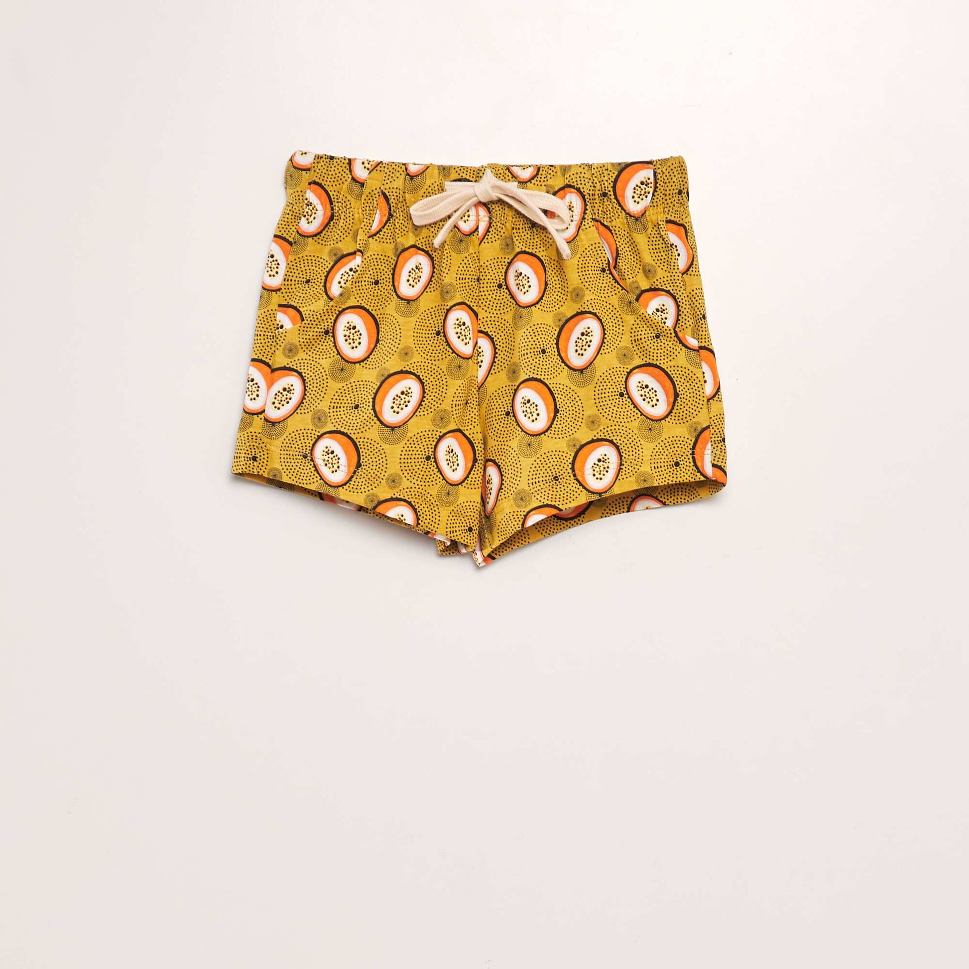 Short en jersey JAUNE