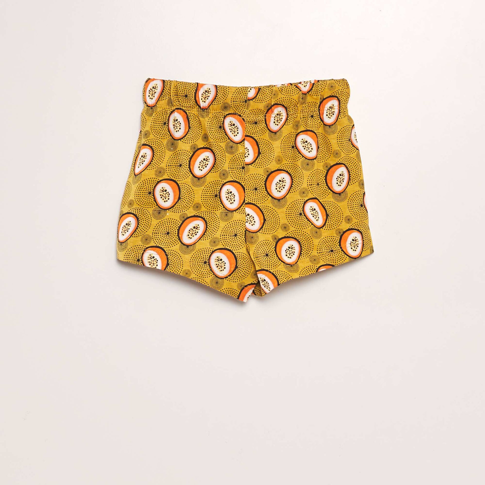 Short en jersey JAUNE