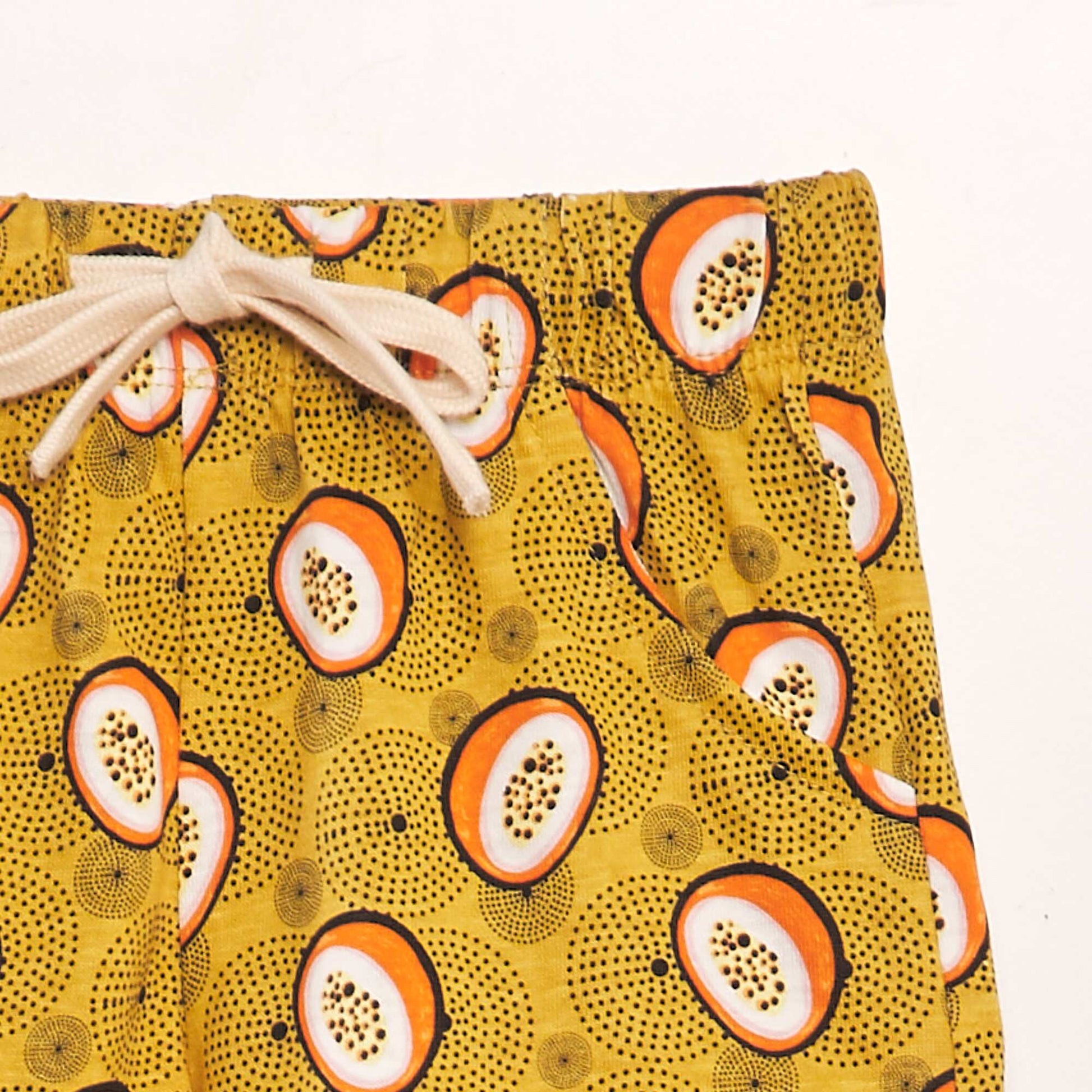 Short en jersey JAUNE