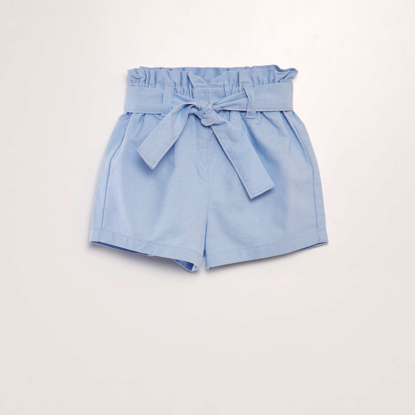 Short uni style paperbag BLEU