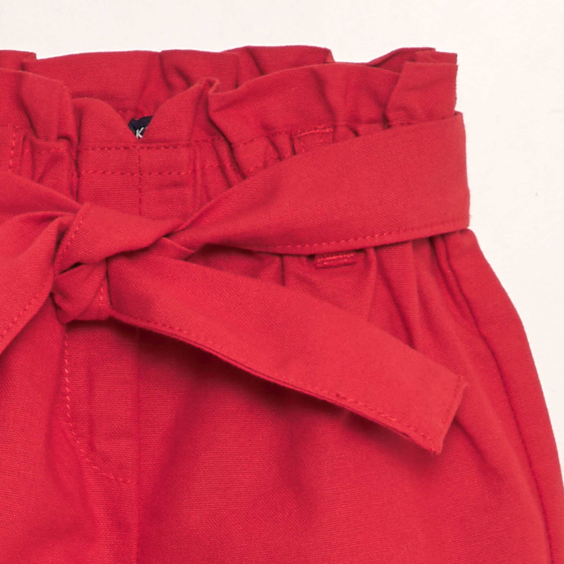 Short uni style paperbag ROUGE