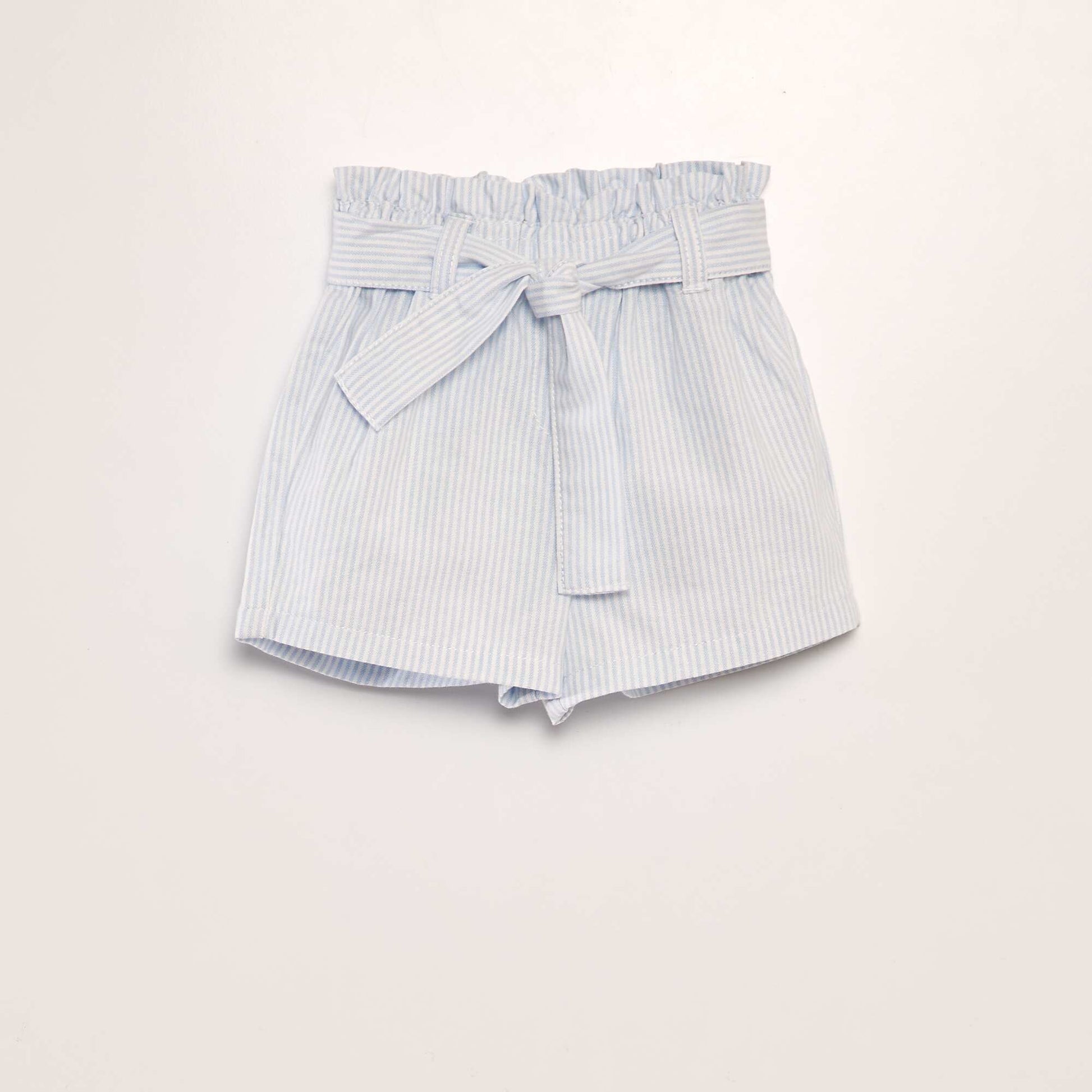Short uni style paperbag BLEU RAYé