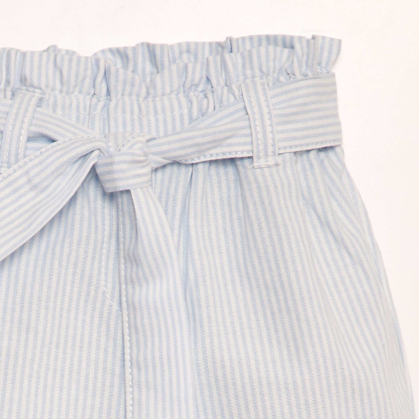 Short uni style paperbag BLEU RAYé