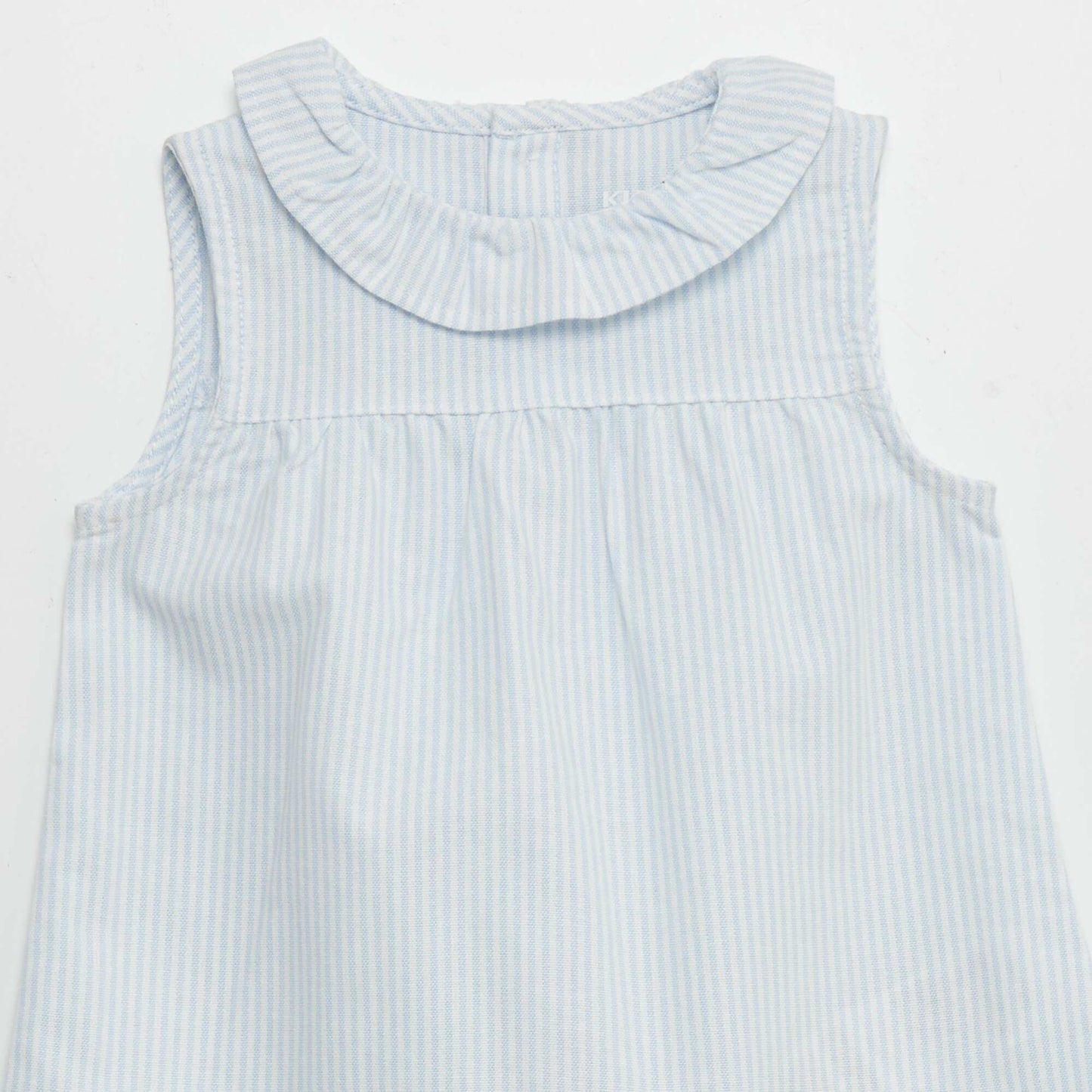 Robe évasée avec collerette BLEU