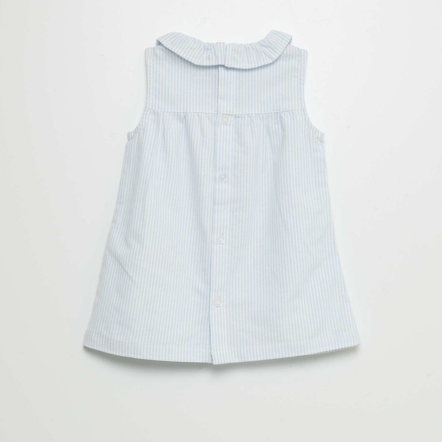 Robe évasée avec collerette BLEU