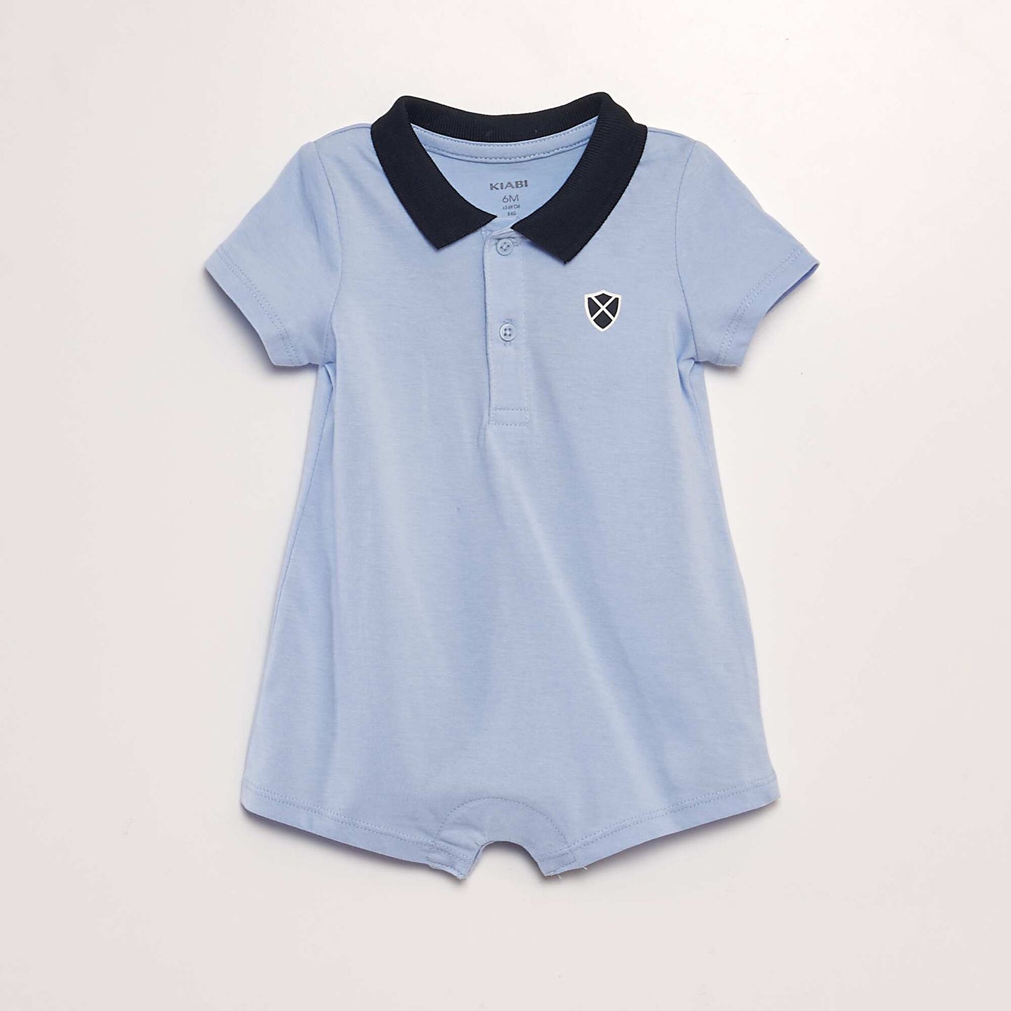 Combishort esprit rugby BLEU