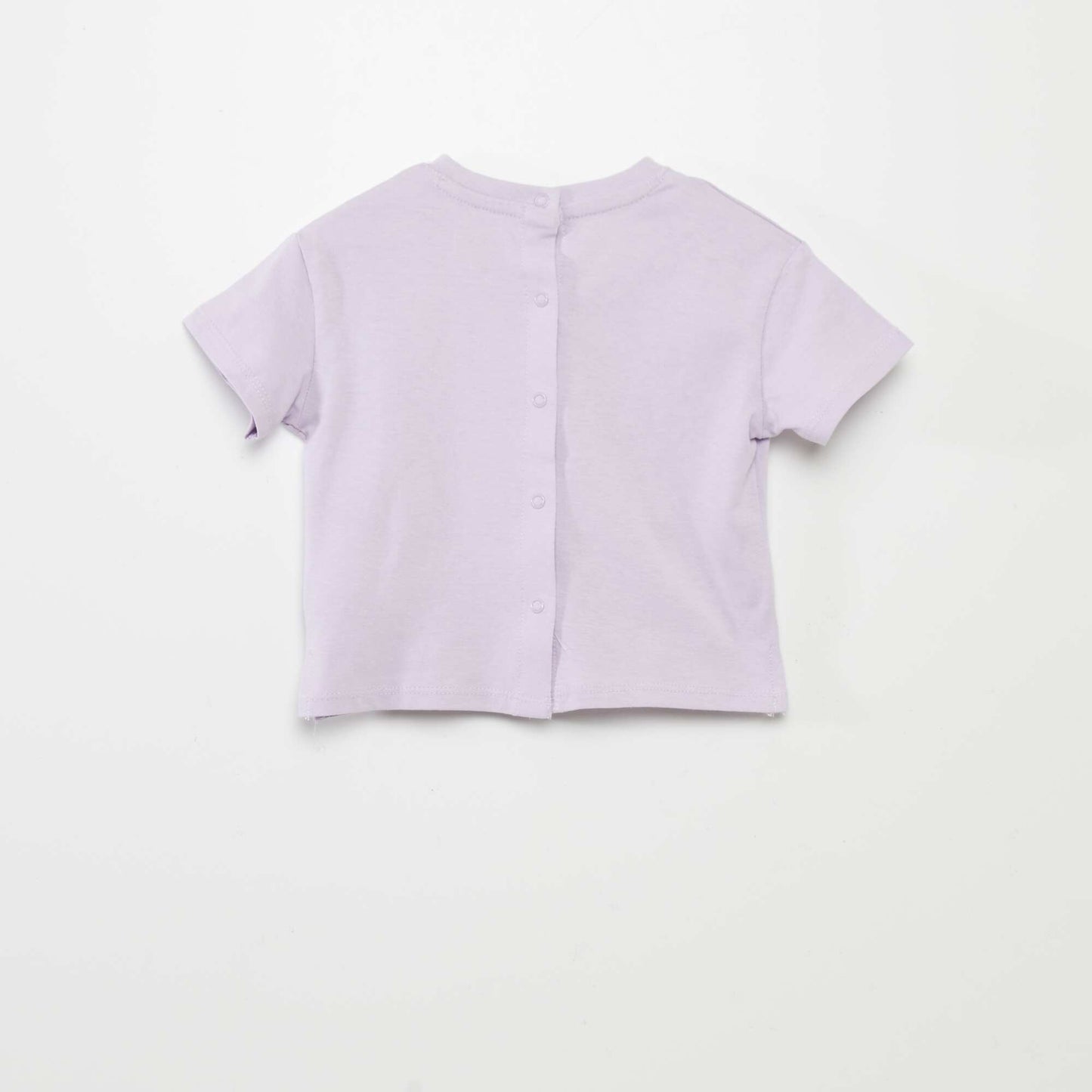 T-shirt  uni en maille jersey ROSE