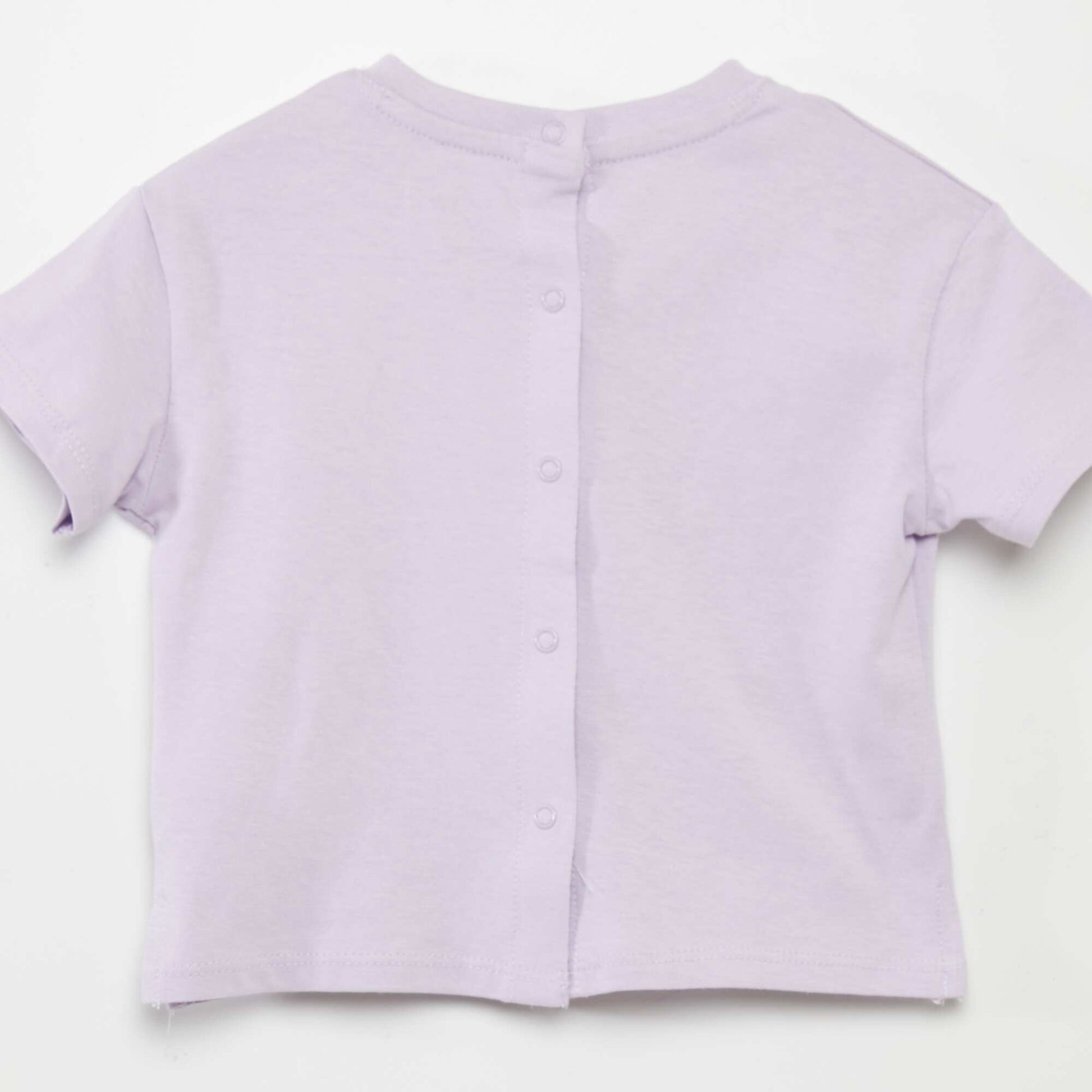 T-shirt  uni en maille jersey ROSE