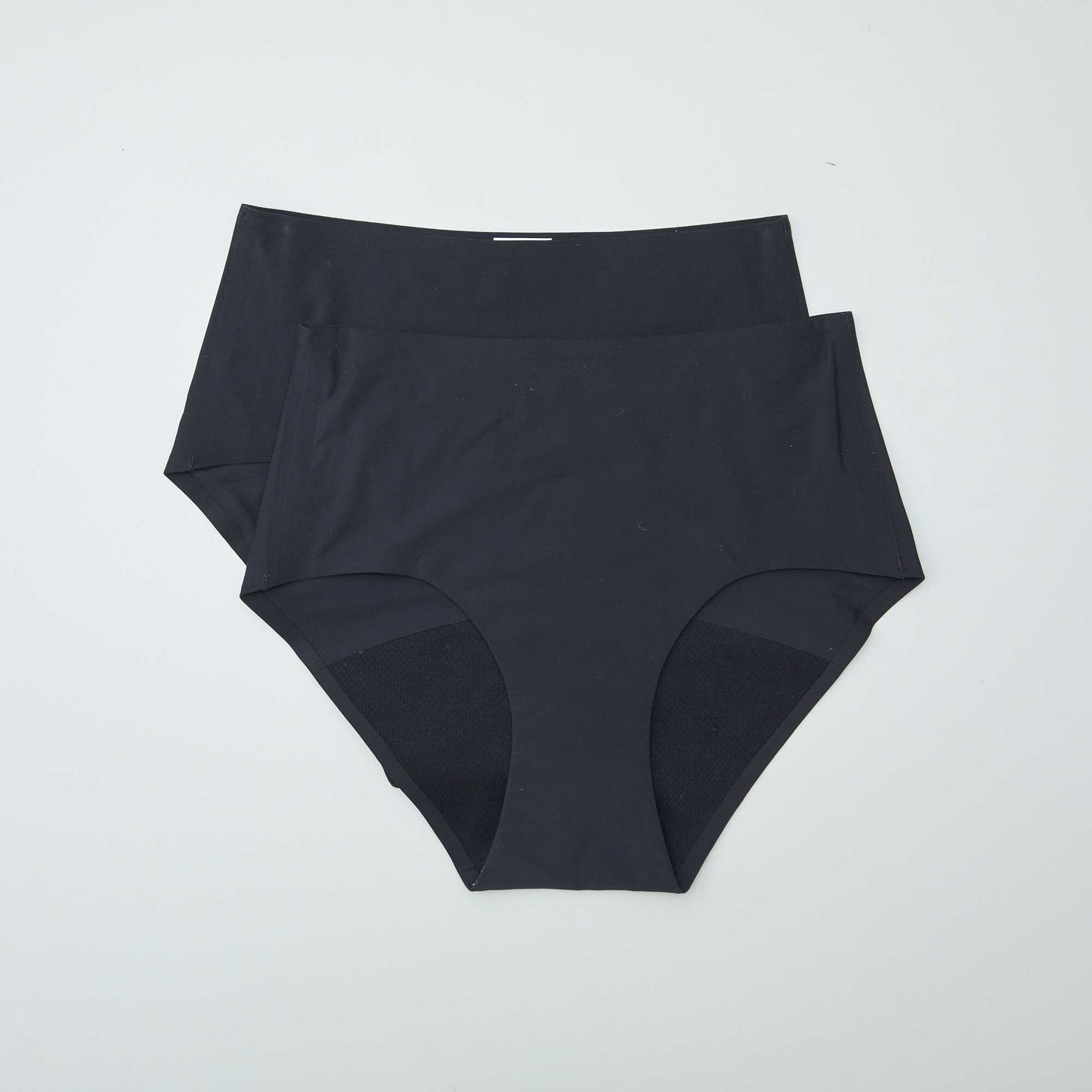 Lot de 2 culottes menstruelles flux léger NOIR