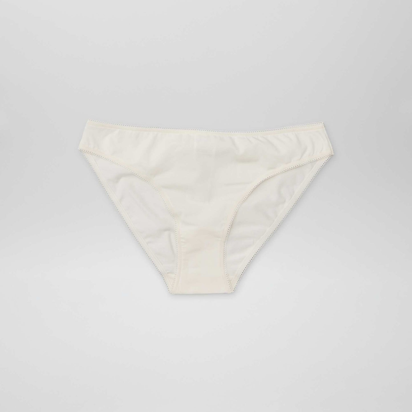 Lot de3 culottes en coton NOIR/GRIS/BLANC