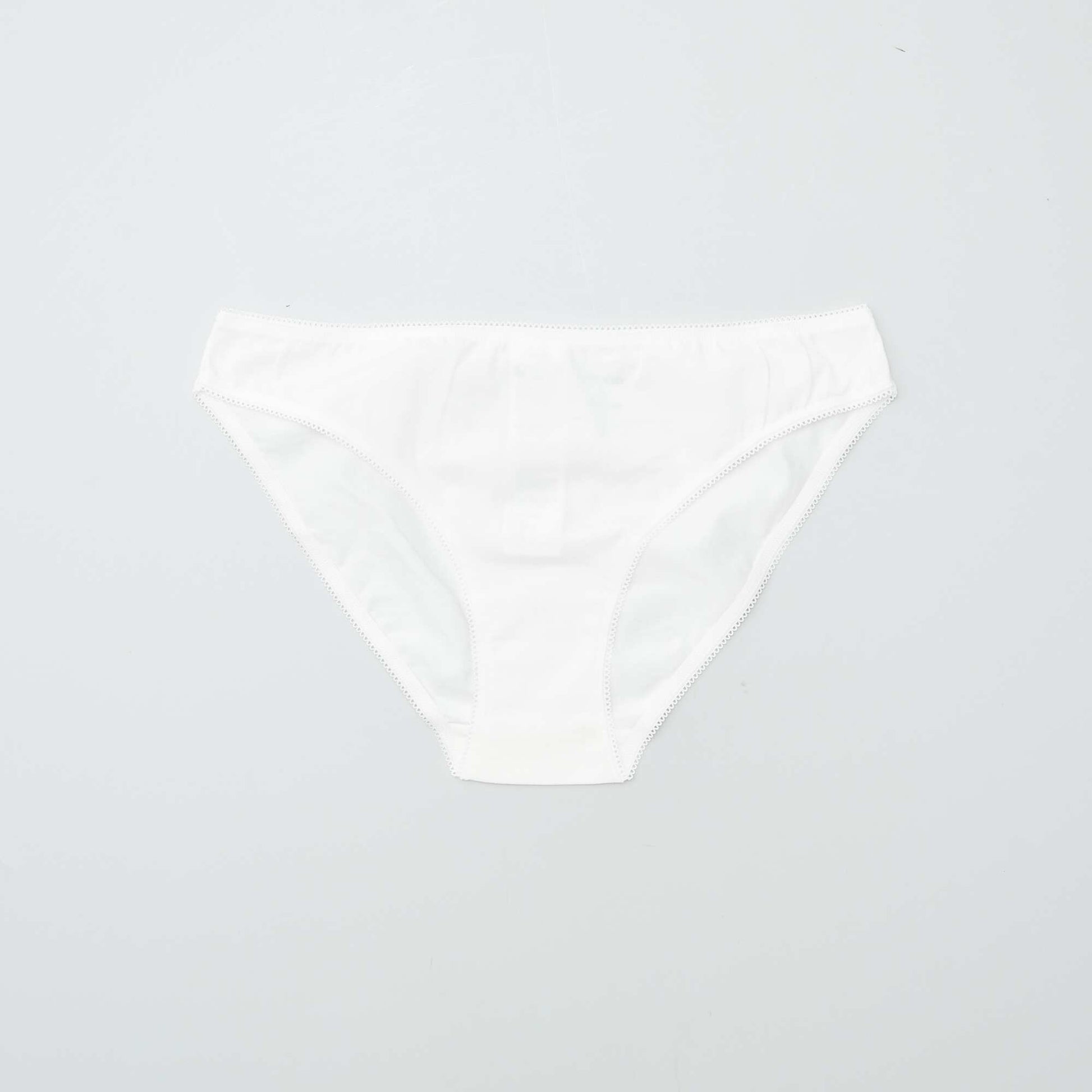 Lot de3 culottes en coton BLEU/GRIS/BLANC
