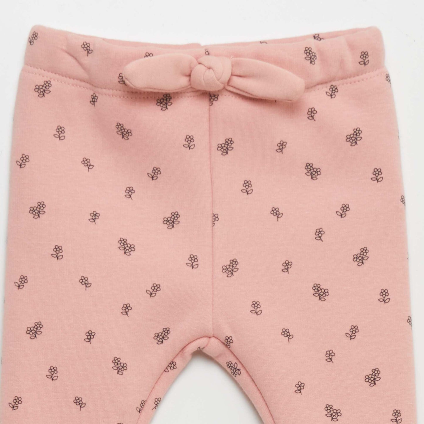 Pantalon en molleton avec nœud ROSE