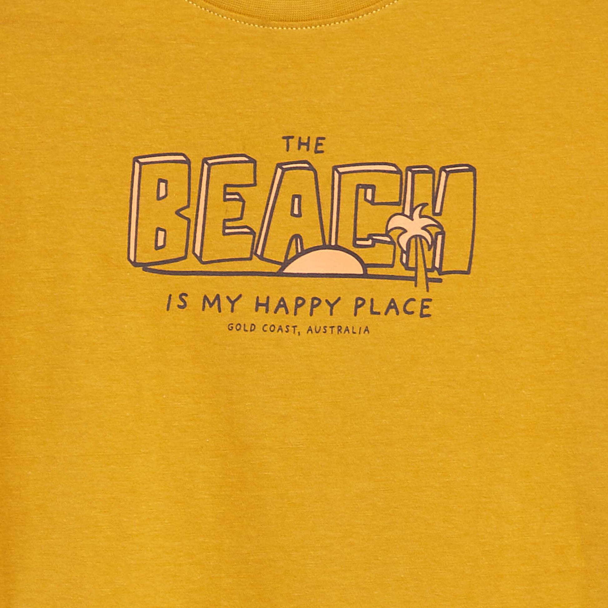 T-shirt en jersey JAUNE