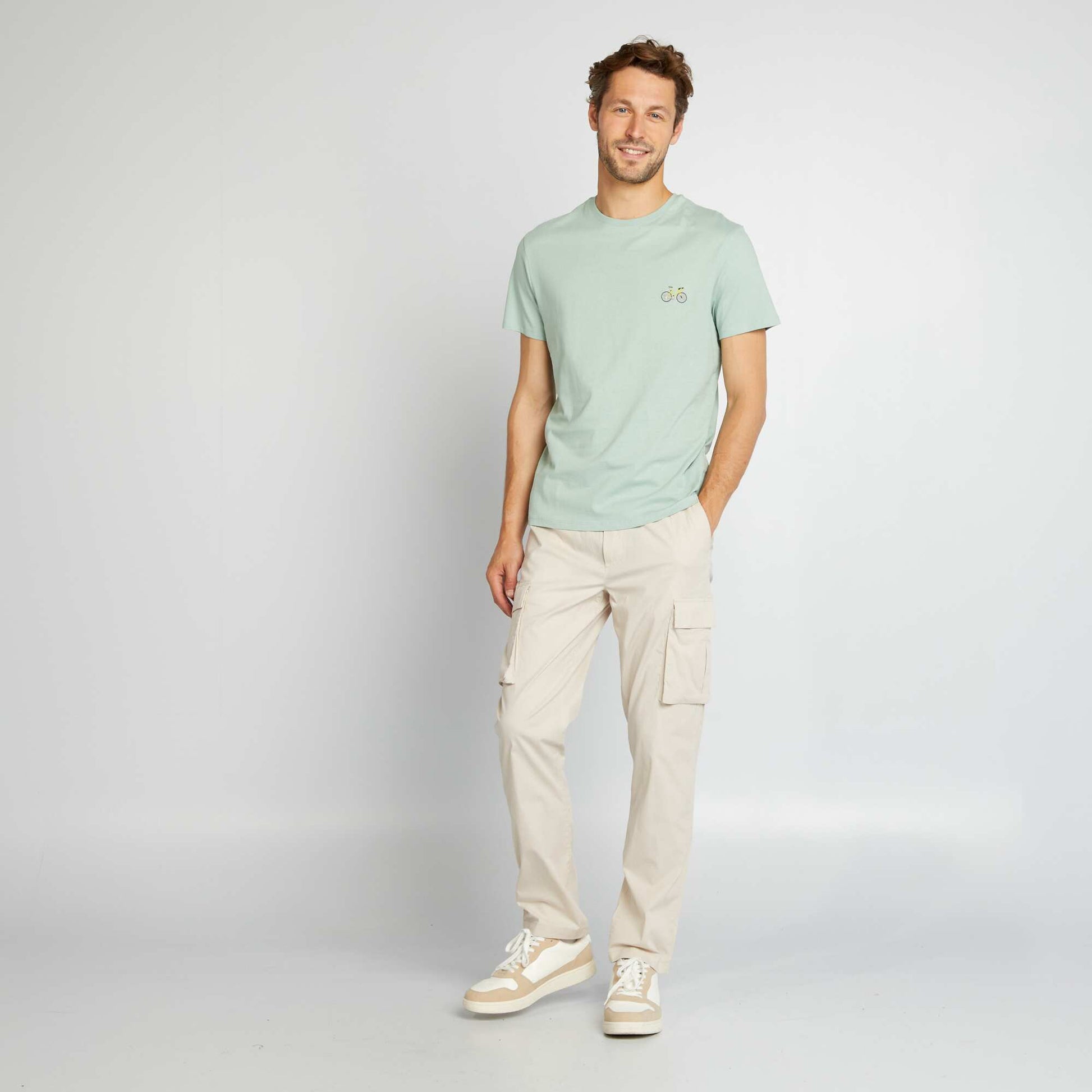 Pantalon multipoches GRIS
