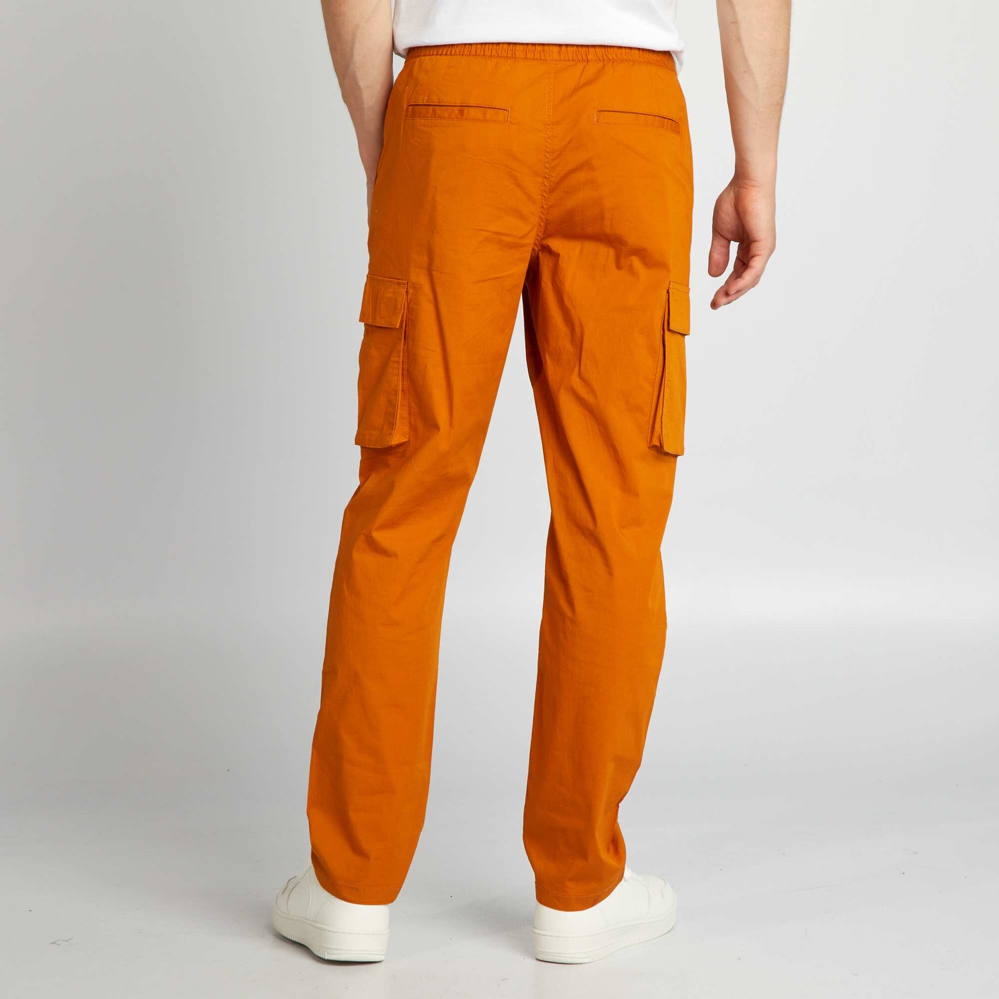 Pantalon multipoches JAUNE