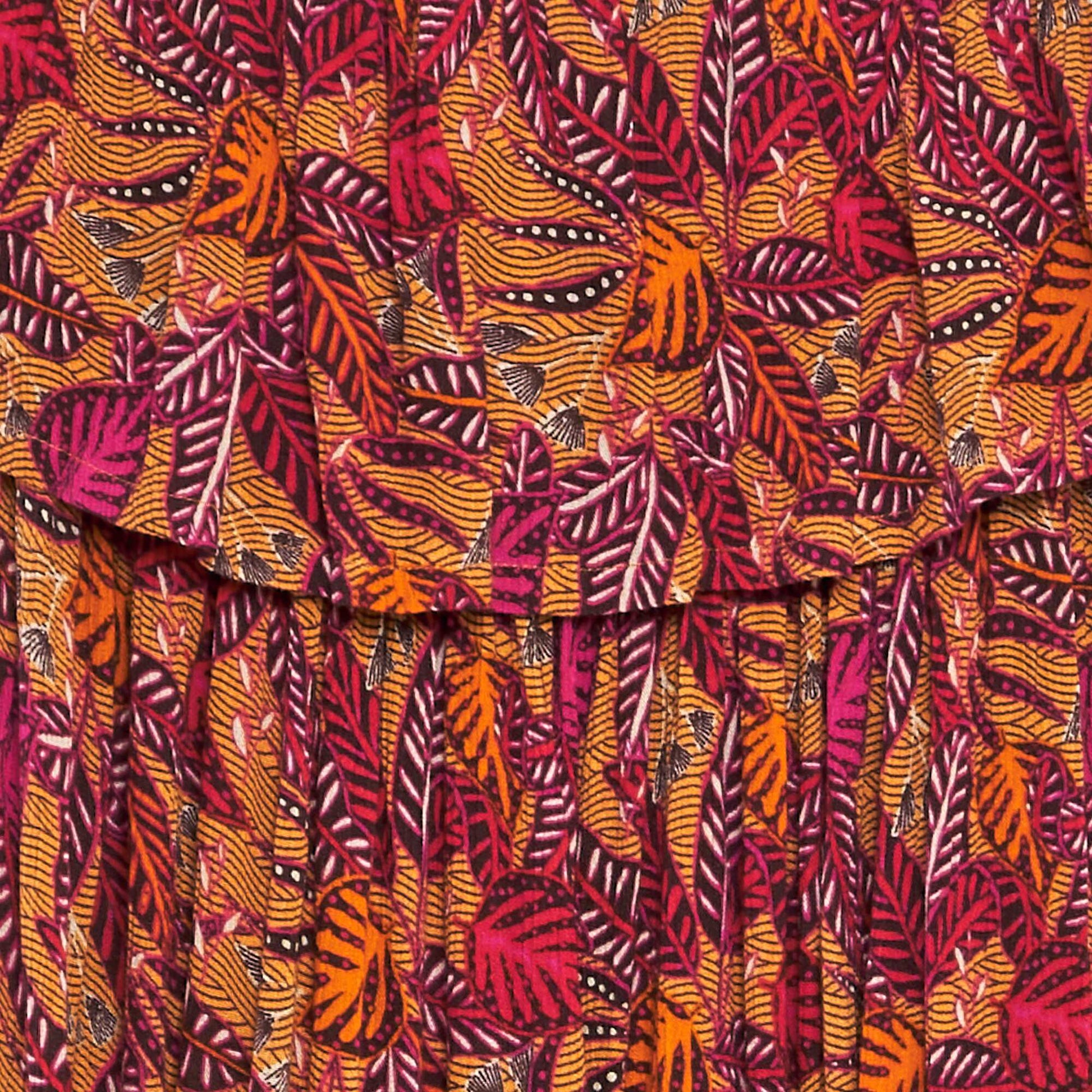 Robe en matière crêpée ORANGE
