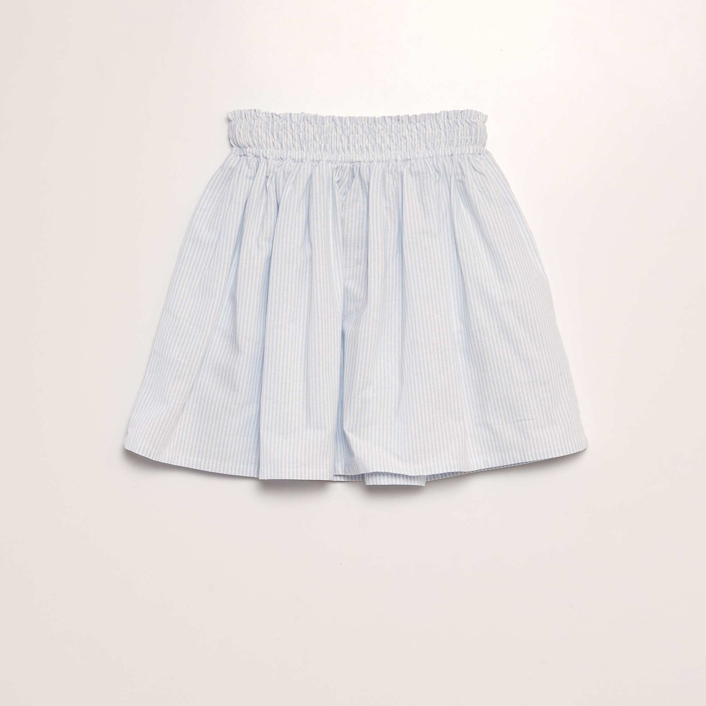 Jupe rayée évasée BLEU