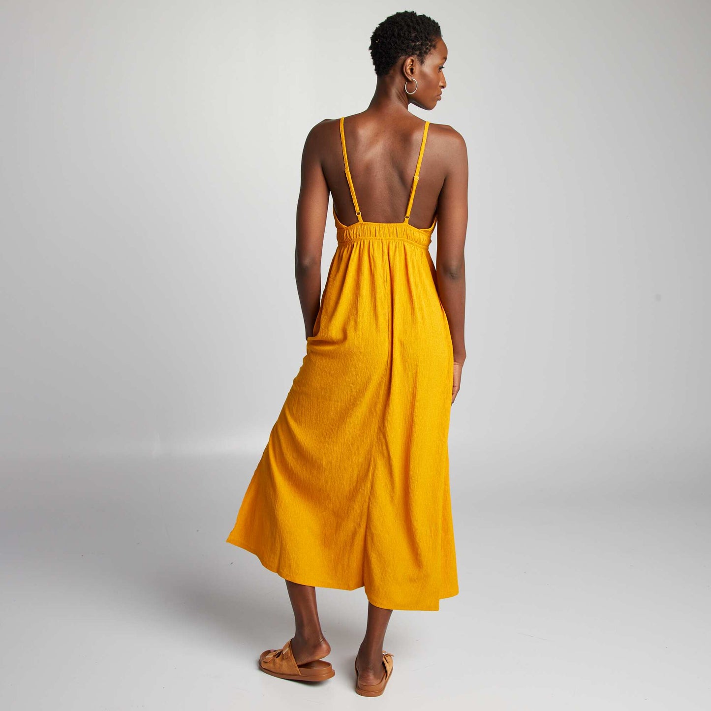 Robe longue JAUNE