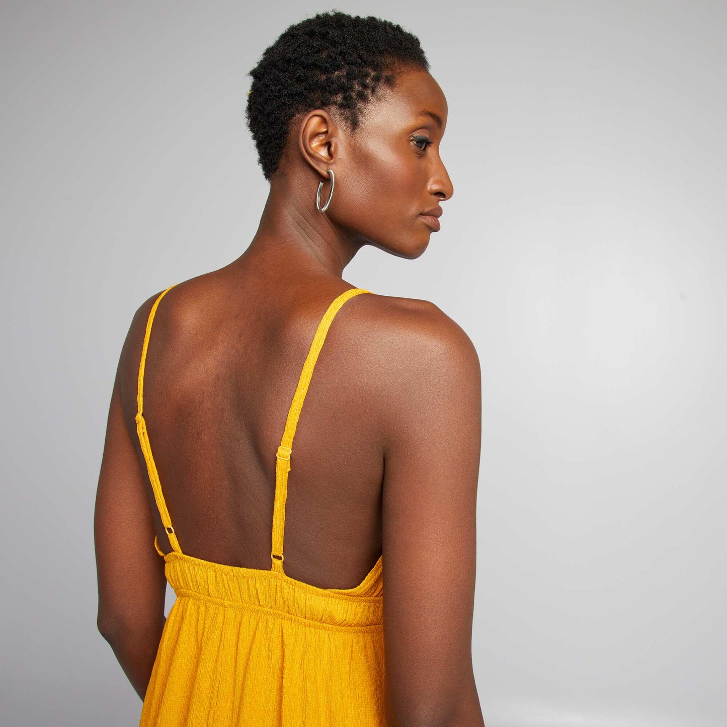 Robe longue JAUNE