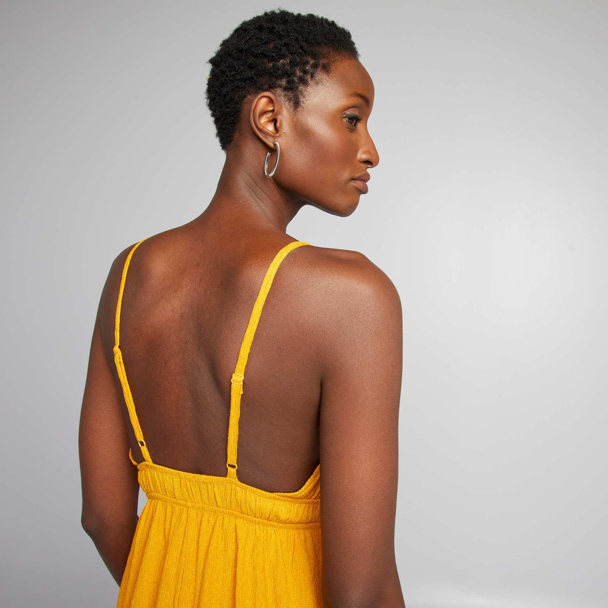 Robe longue JAUNE