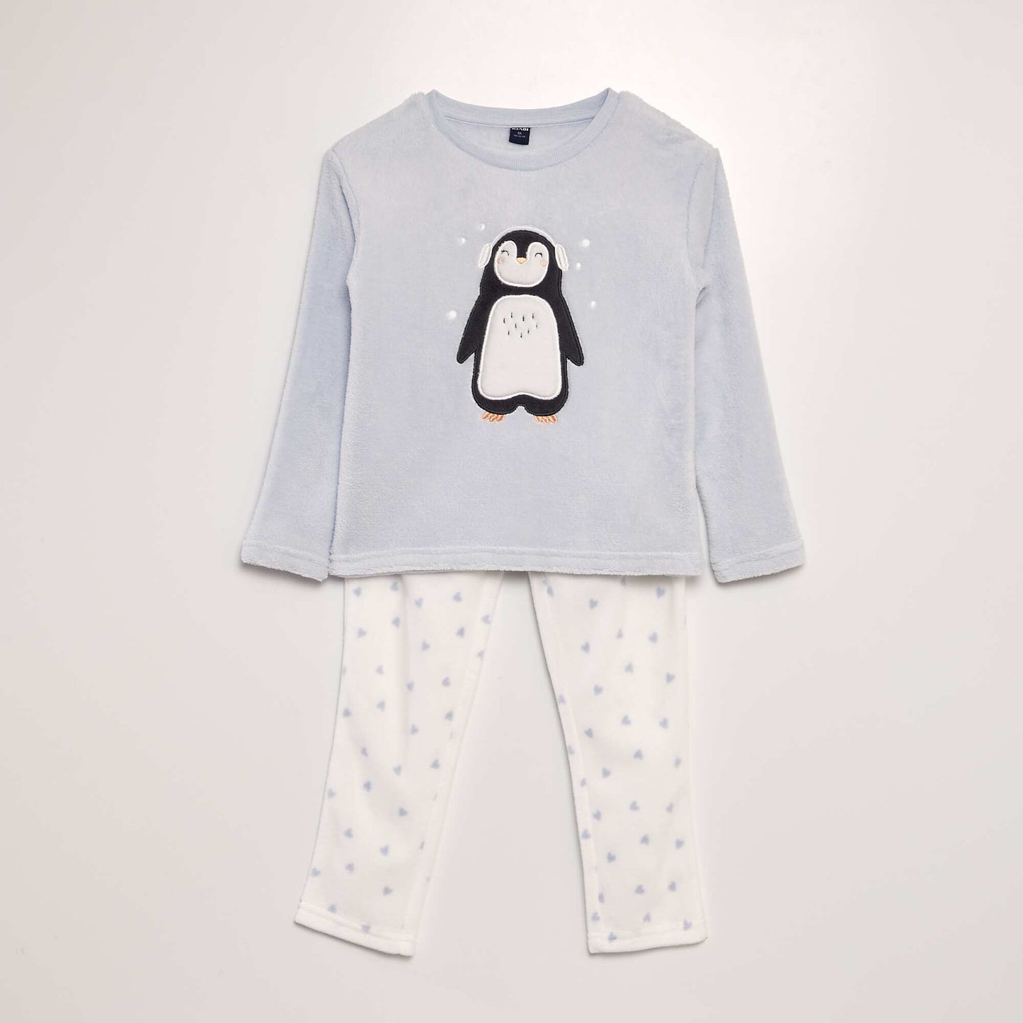 Ensemble pyjama polaire 'pingouin' - 2 pièces BLEU
