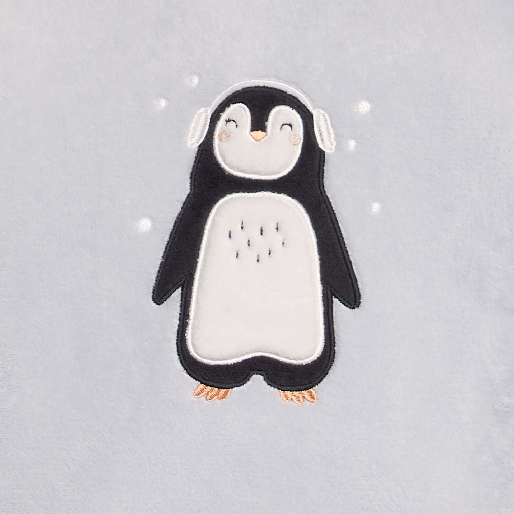 Ensemble pyjama polaire 'pingouin' - 2 pièces BLEU