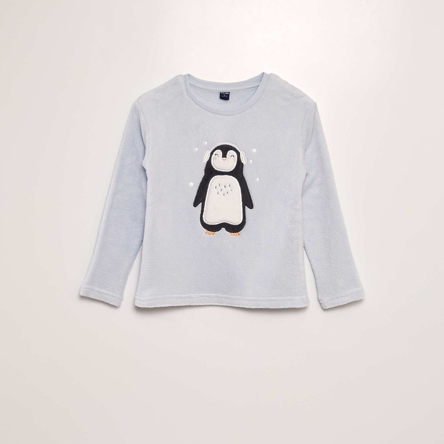 Ensemble pyjama polaire 'pingouin' - 2 pièces BLEU