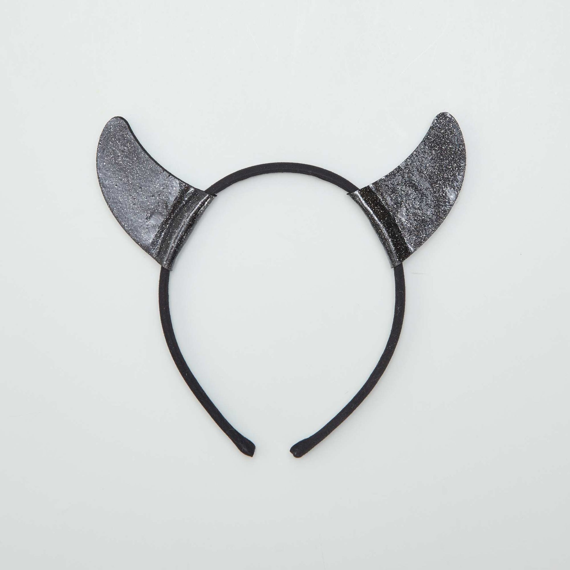 Serre-tête corne de diable - Halloween NOIR