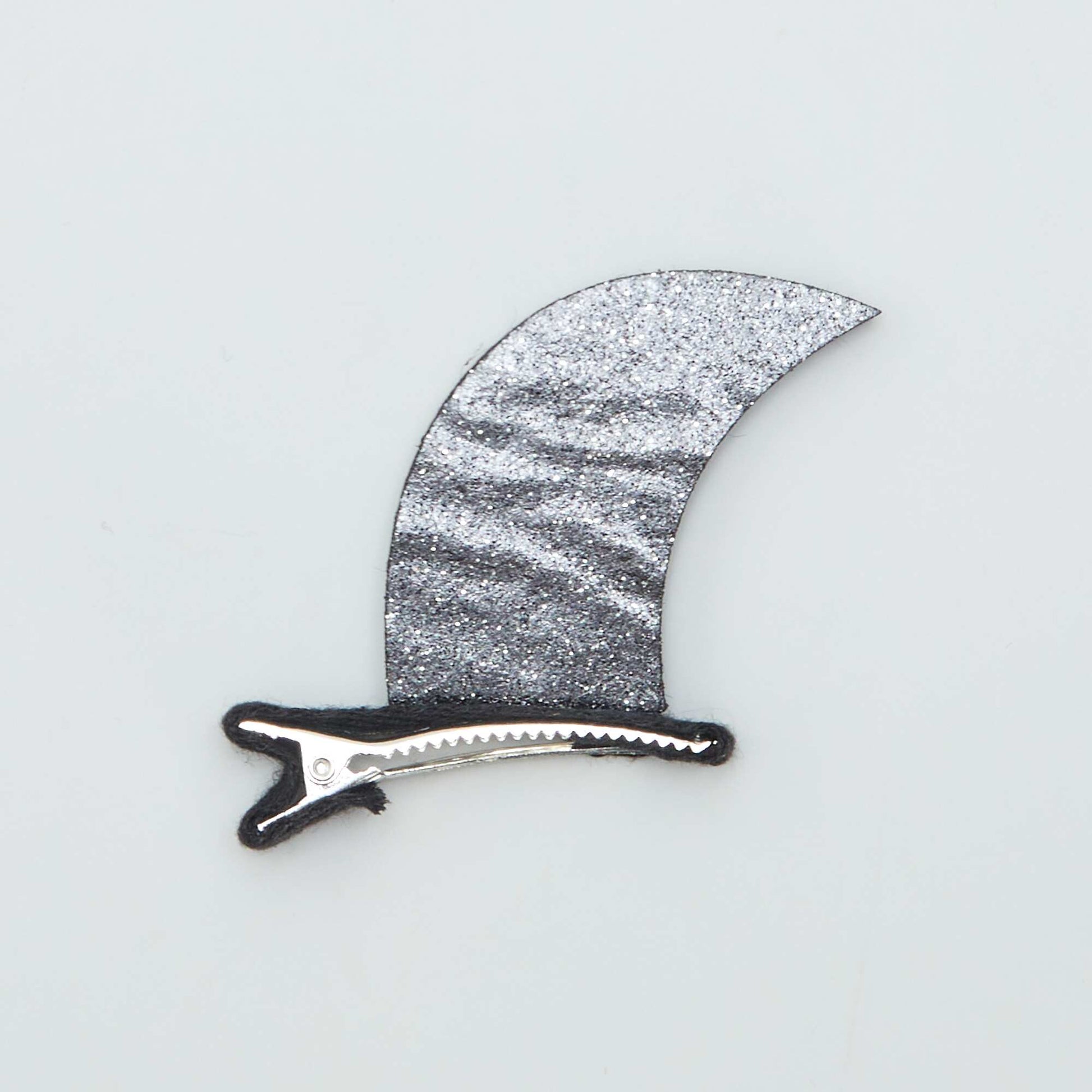 Lot de 2 barrettes pailletées Halloween NOIR