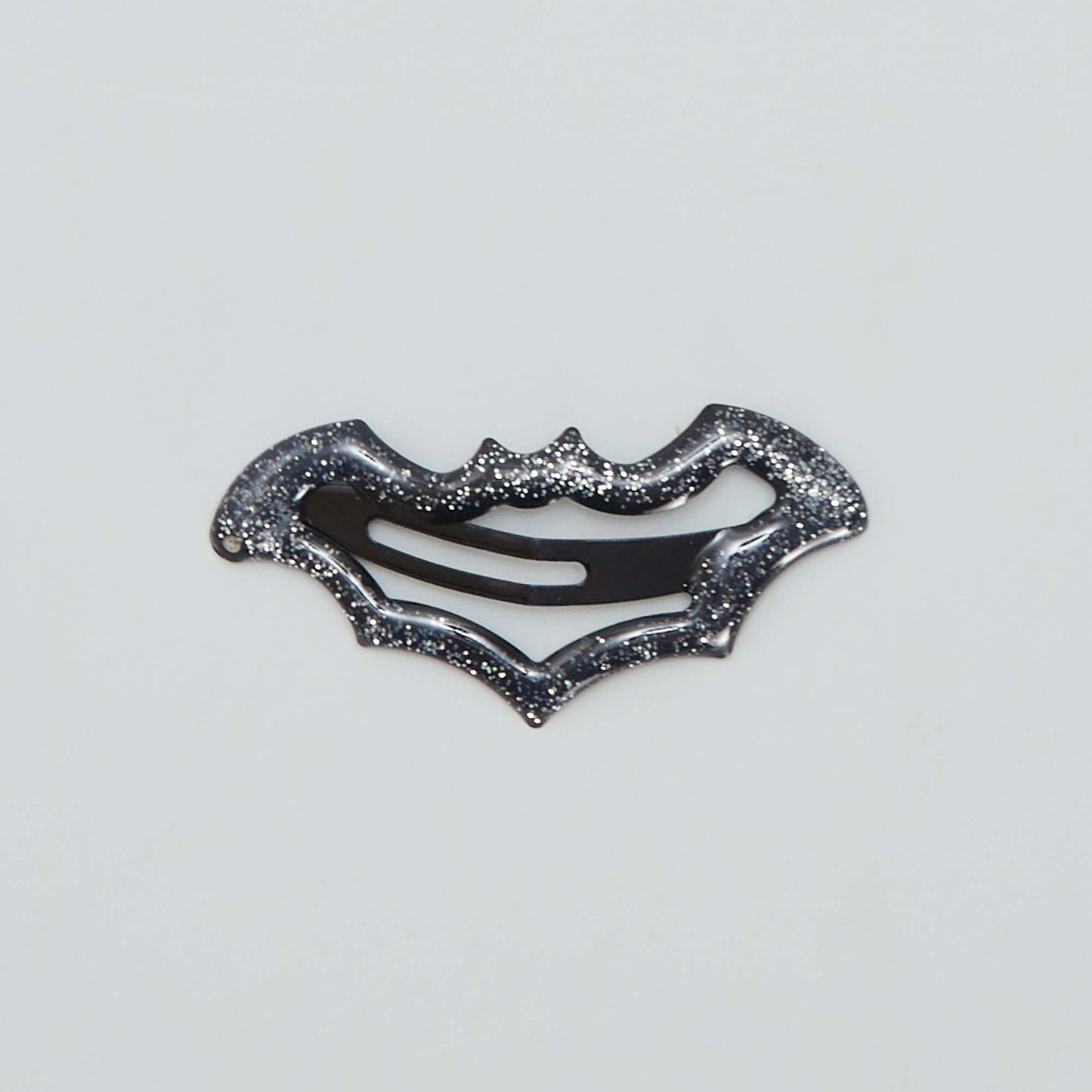 Barrettes halloween - Lot de 2 NOIR/ORANGE