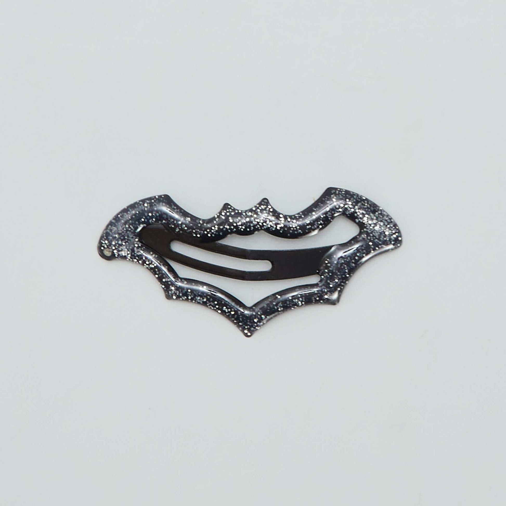 Barrettes halloween - Lot de 2 NOIR/ORANGE