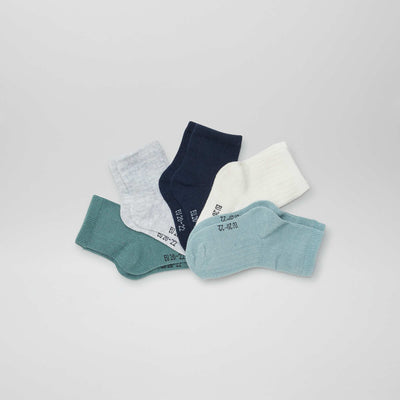 Lot de 3 paires de chaussettes naissance VERT