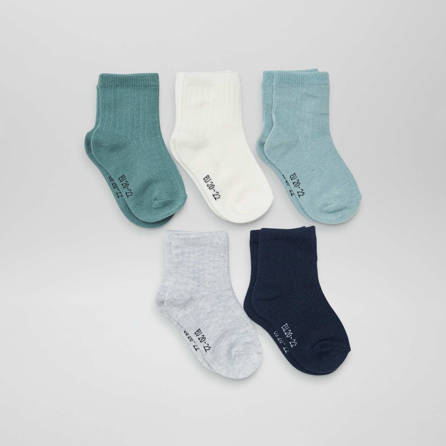 Lot de 3 paires de chaussettes naissance VERT