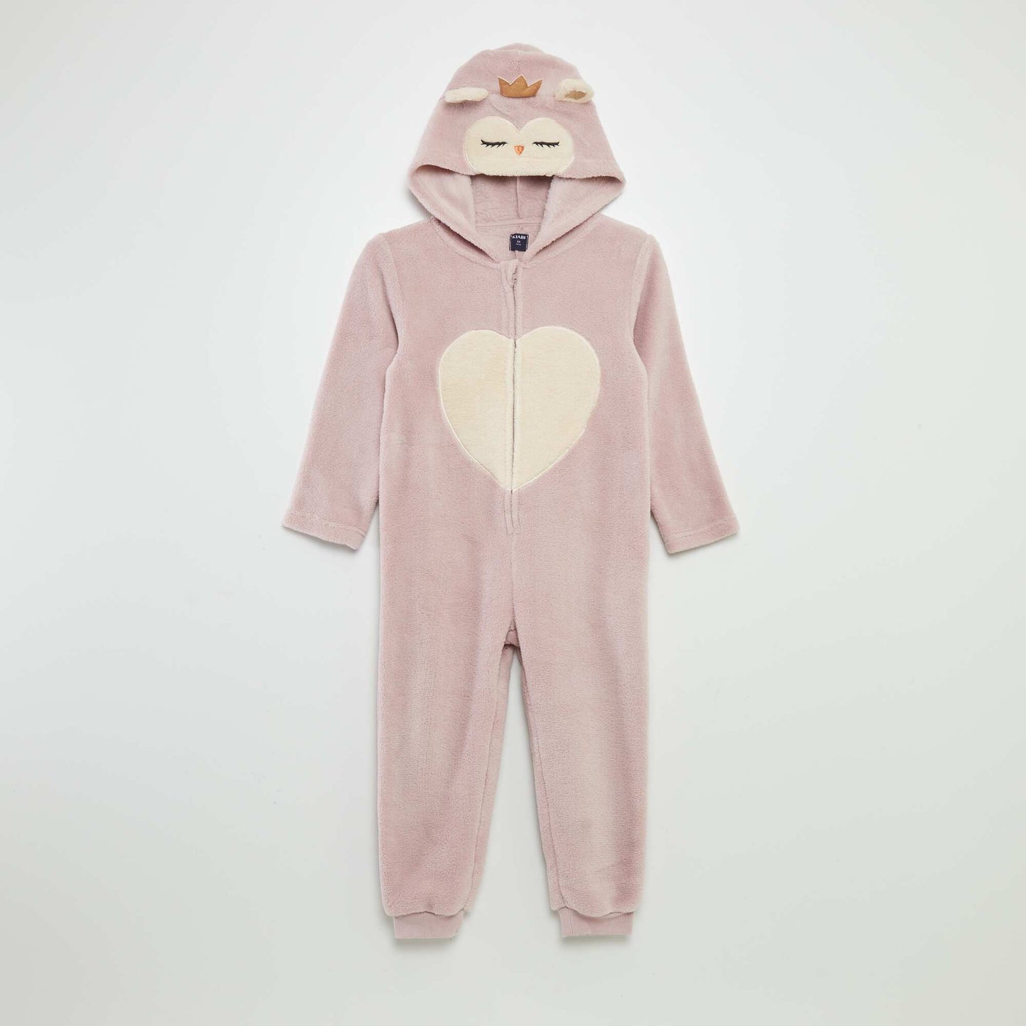 Combinaison de nuit en polaire 'hibou' ROSE