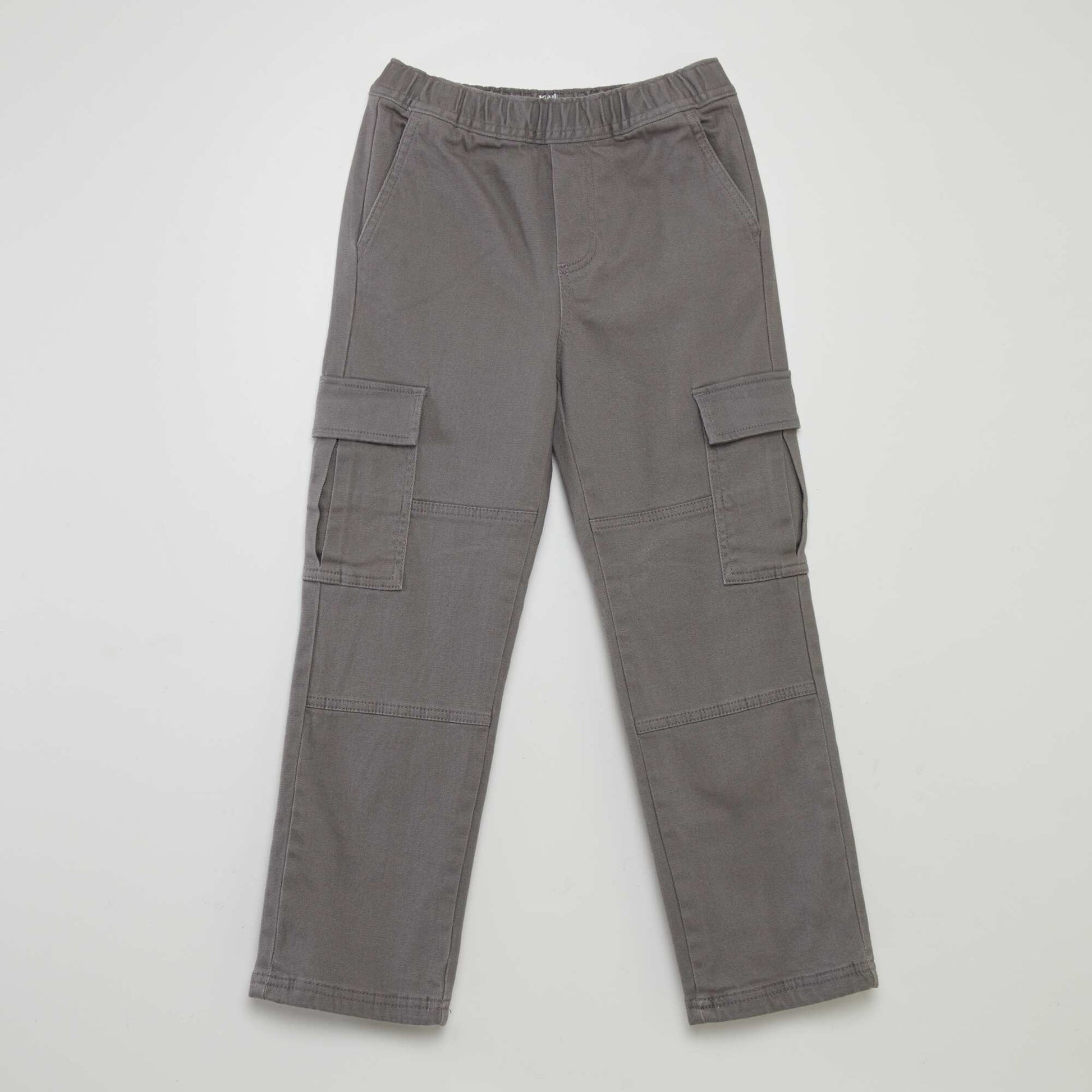 Pantalon multipoches avec doublure intérieure GRIS