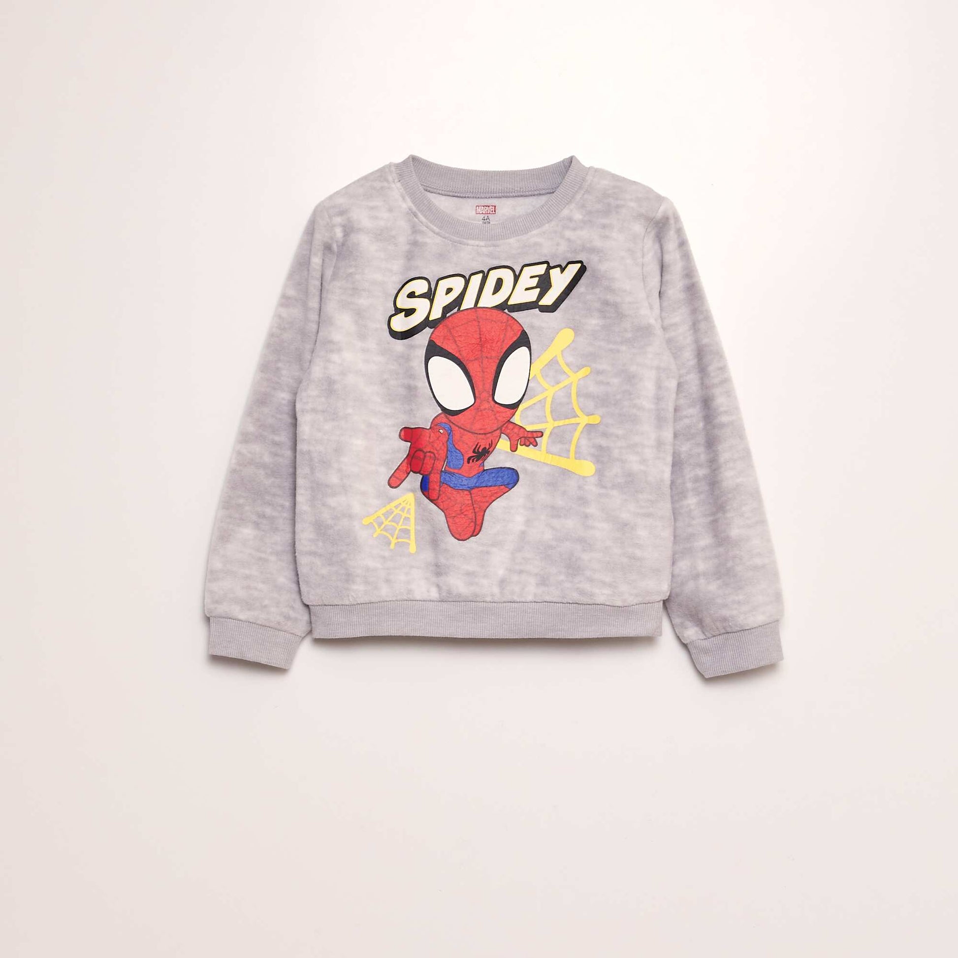 Ensemble pyjama polaire 'Spider-man' - 2 pièces GRIS/BLEU